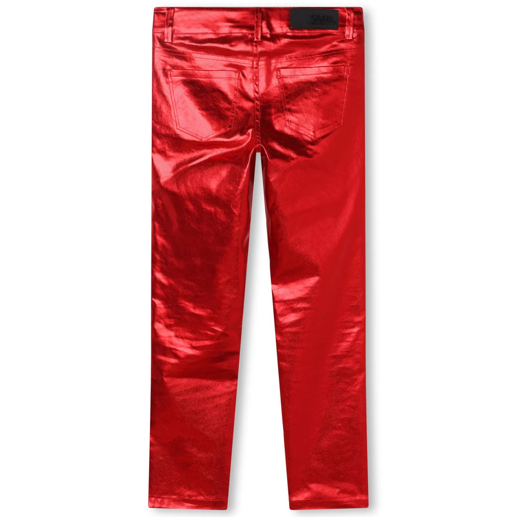 Fille KARL LAGERFELD KIDS Pantalon Enduit Metallise