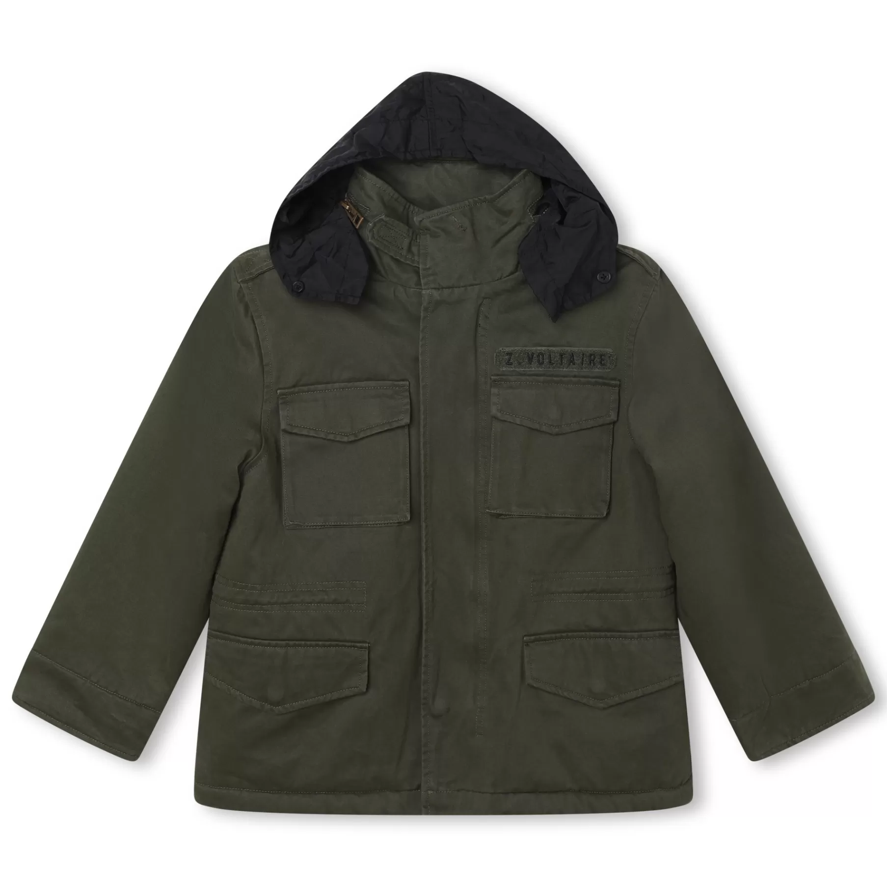 Fille ZADIG & VOLTAIRE Parka Deperlante A Capuche