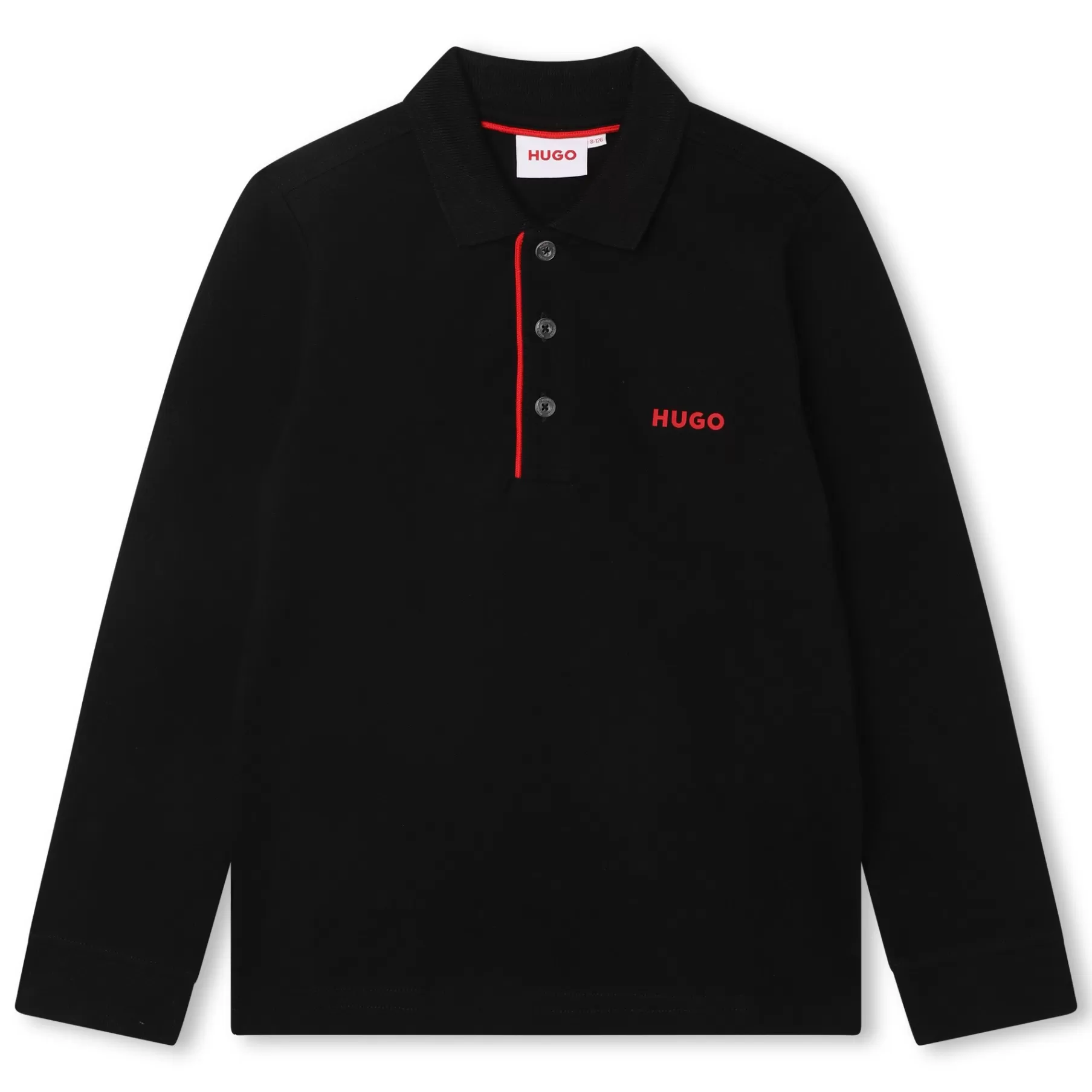 Garçon HUGO Polo Bicolore Avec Logo