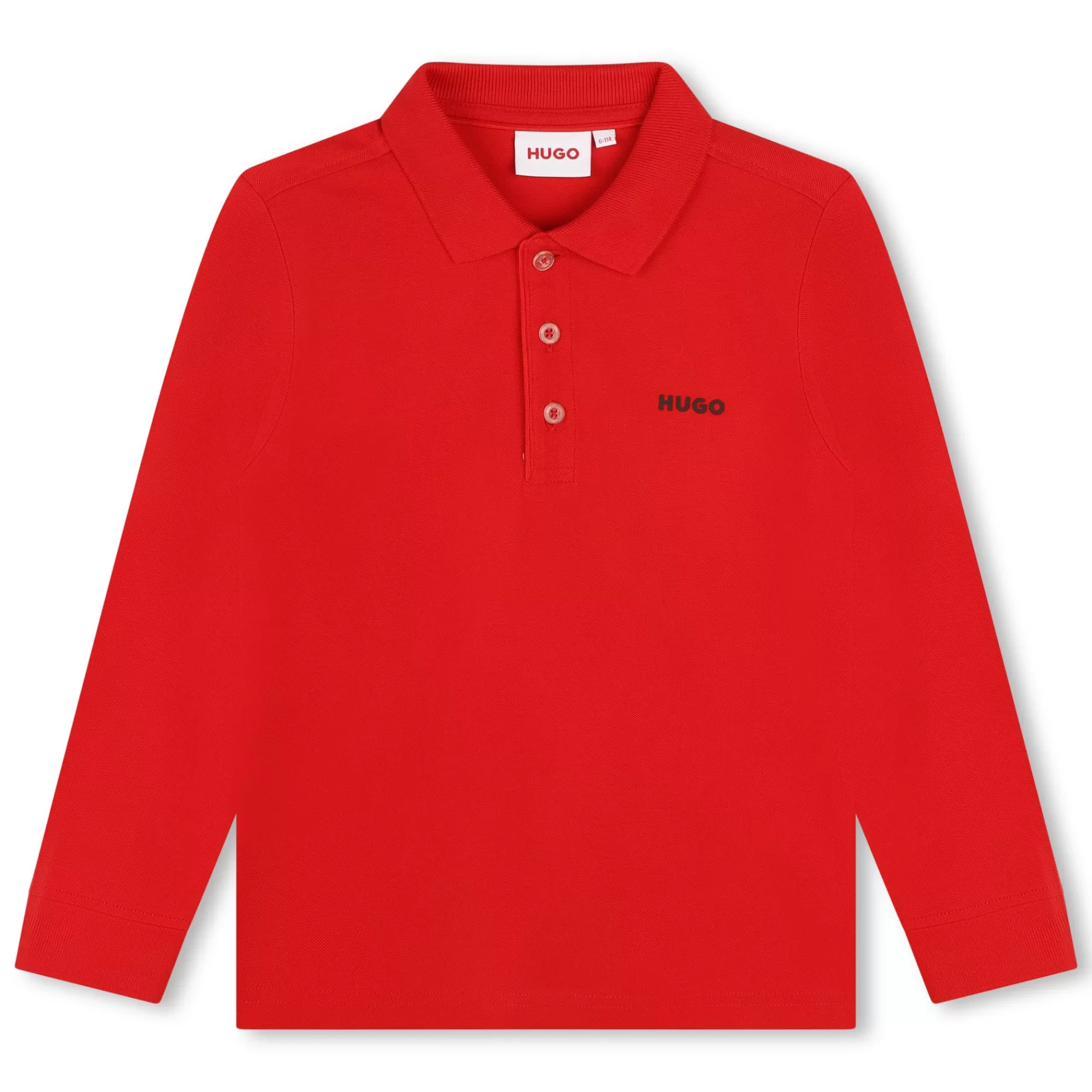 Garçon HUGO Polo Bicolore Avec Logo