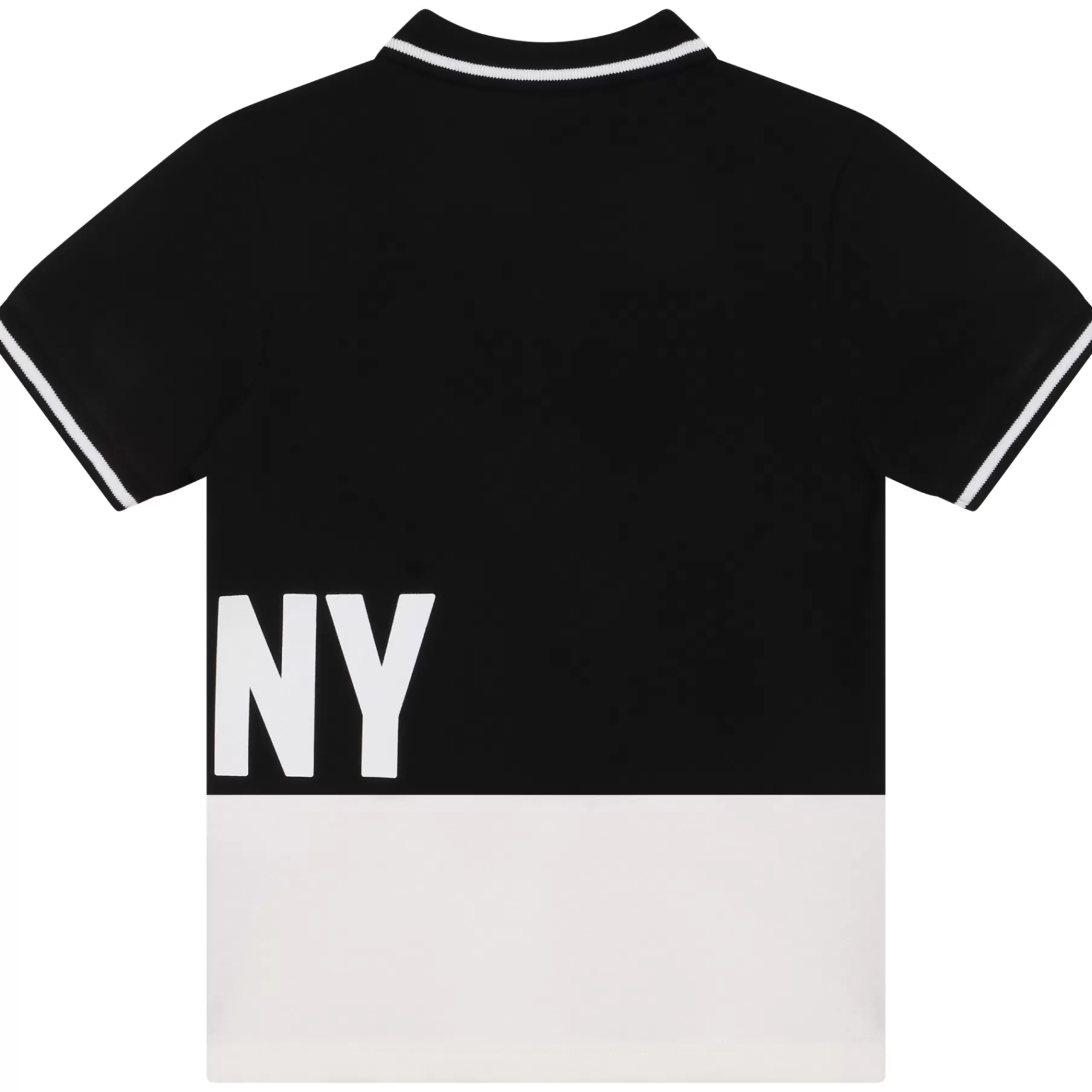 Garçon DKNY Polo Bicolore Bords Rayes