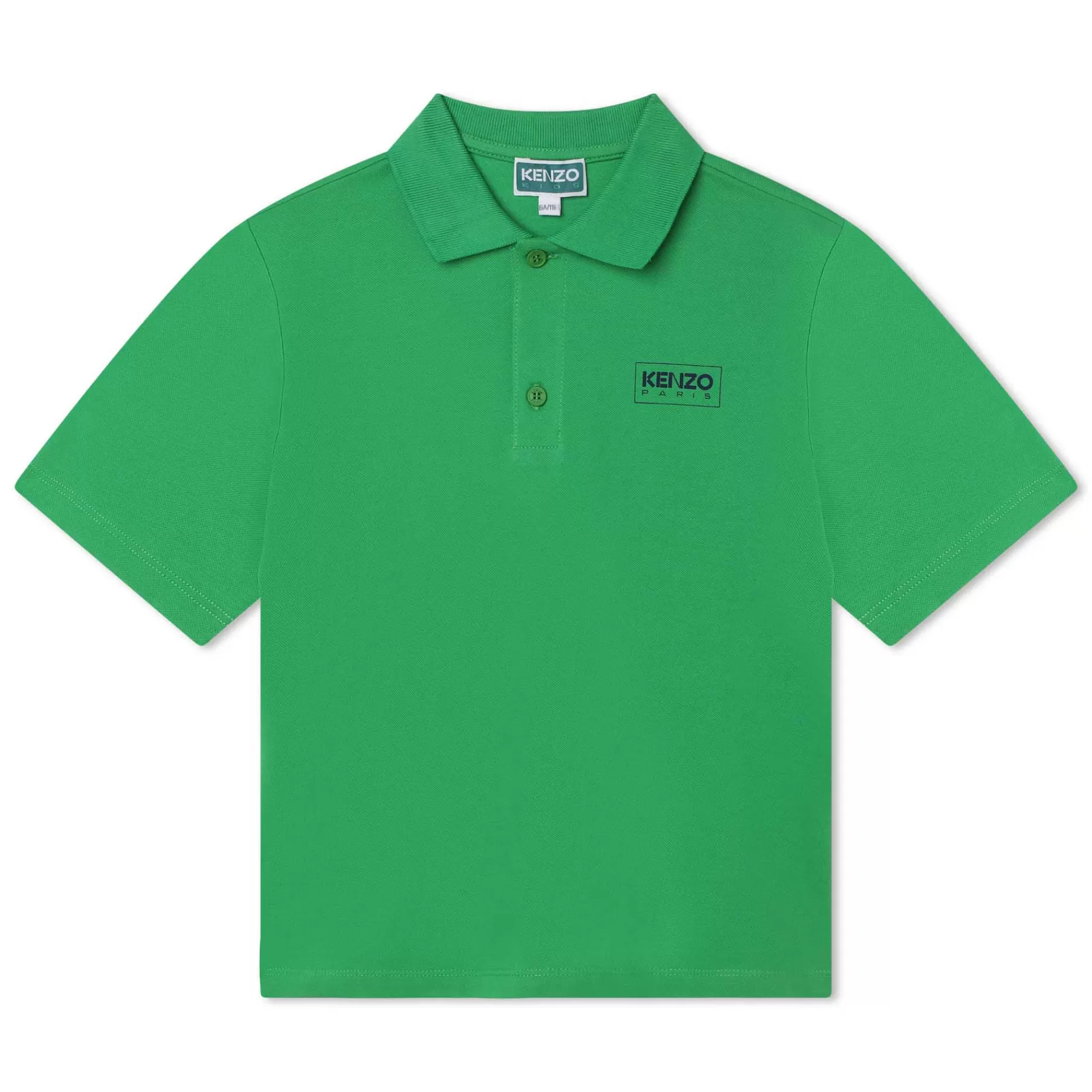 Garçon KENZO KIDS Polo En Pique De Coton Uni