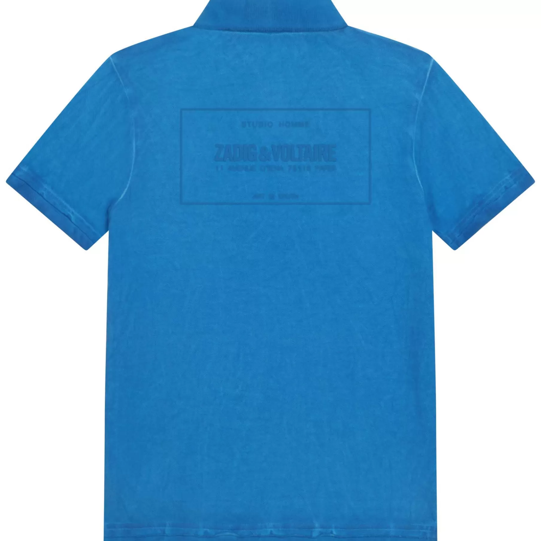 Garçon ZADIG & VOLTAIRE Polo Floque En Pique De Coton