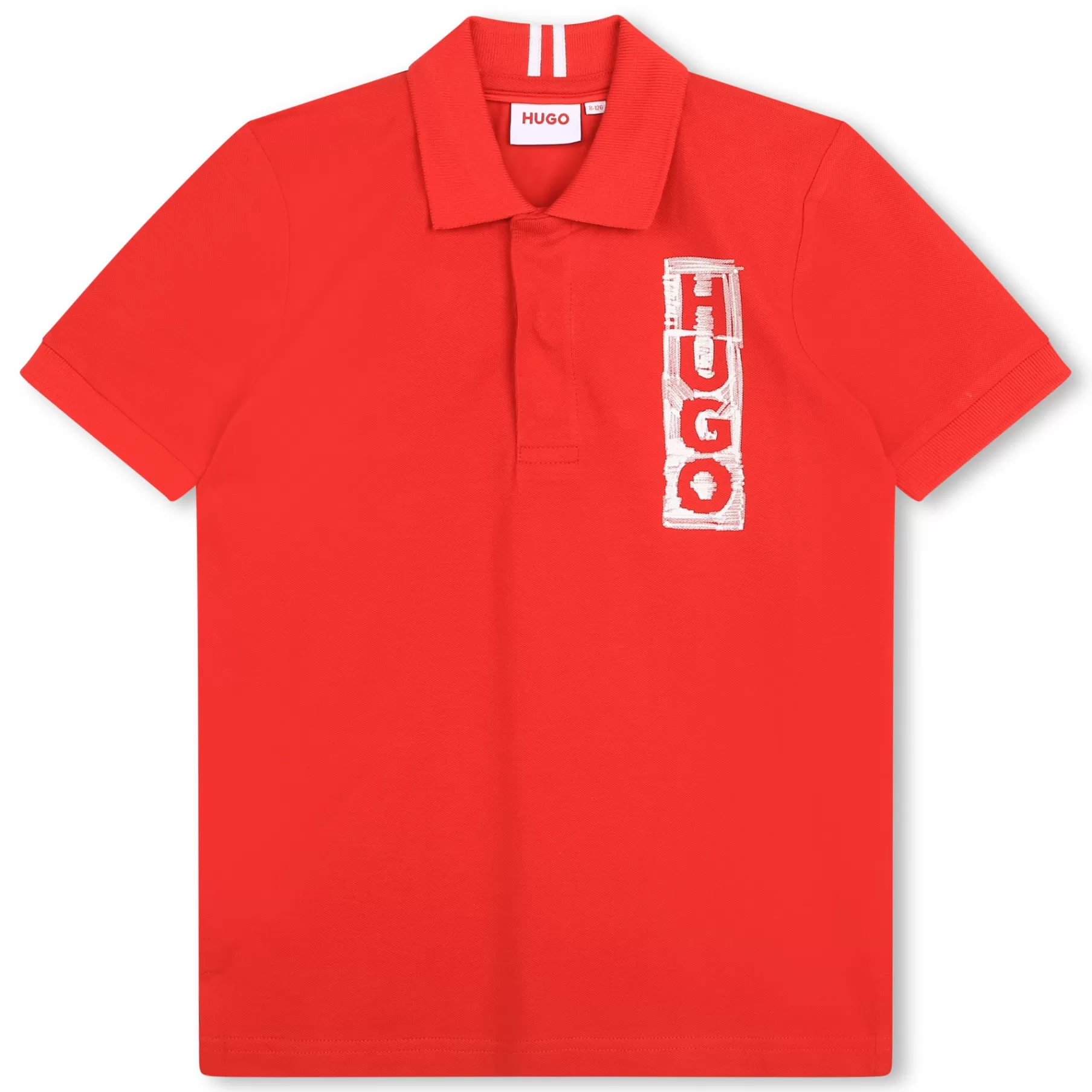 Garçon HUGO Polo Manches Courtes Logo