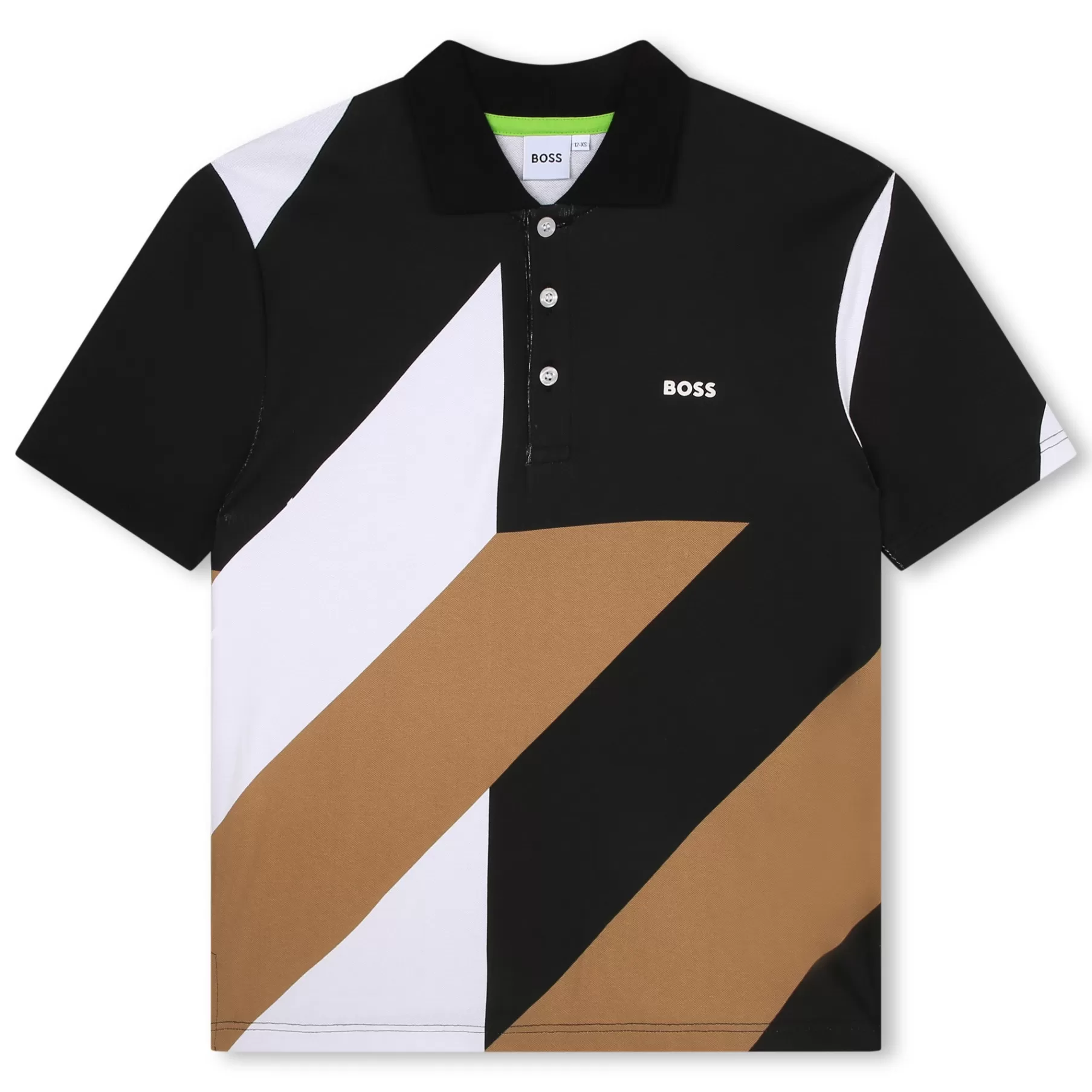 Garçon BOSS Polo Motif Tricolore