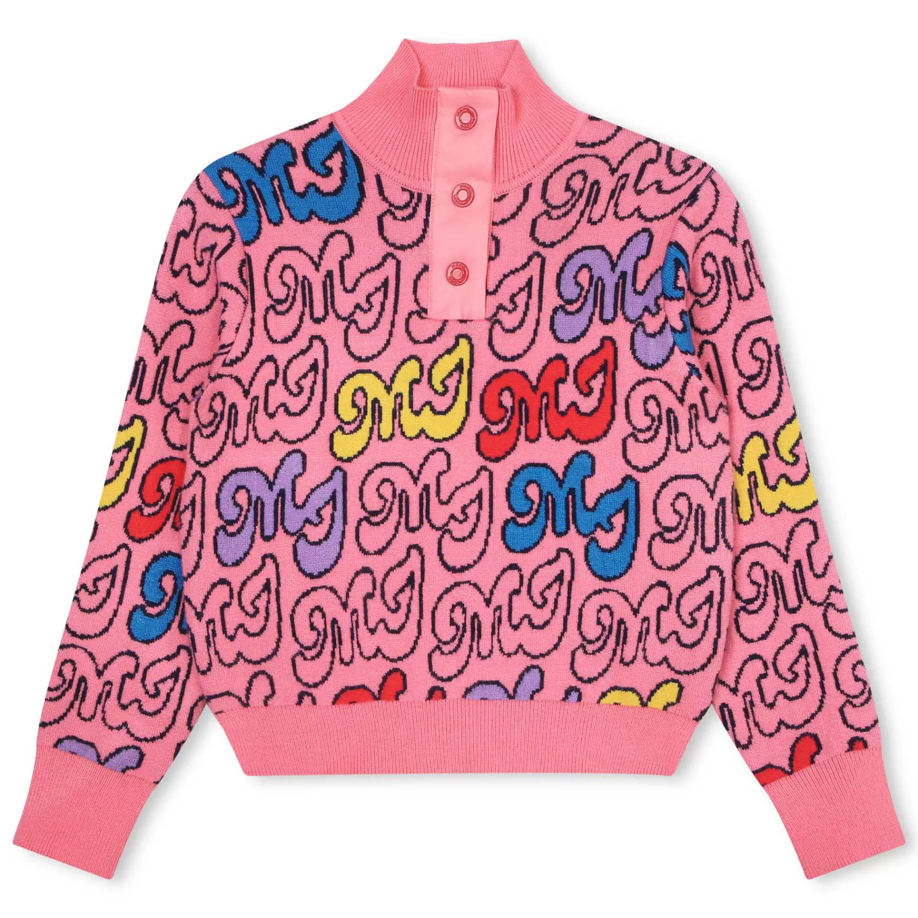 Fille MARC JACOBS Pull En Jacquard A Col Montant