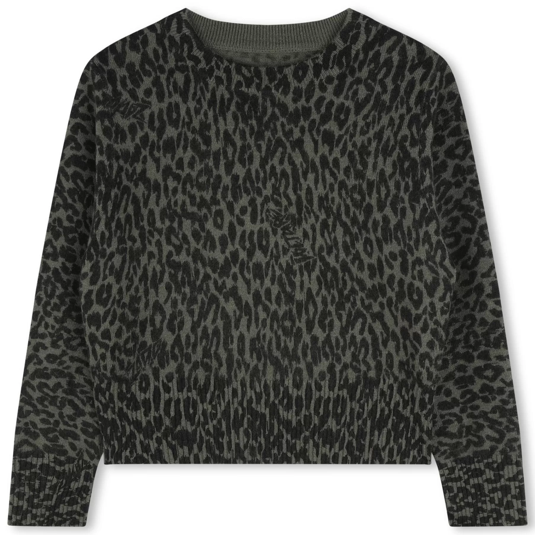 Fille ZADIG & VOLTAIRE Pull En Jacquard Leopard