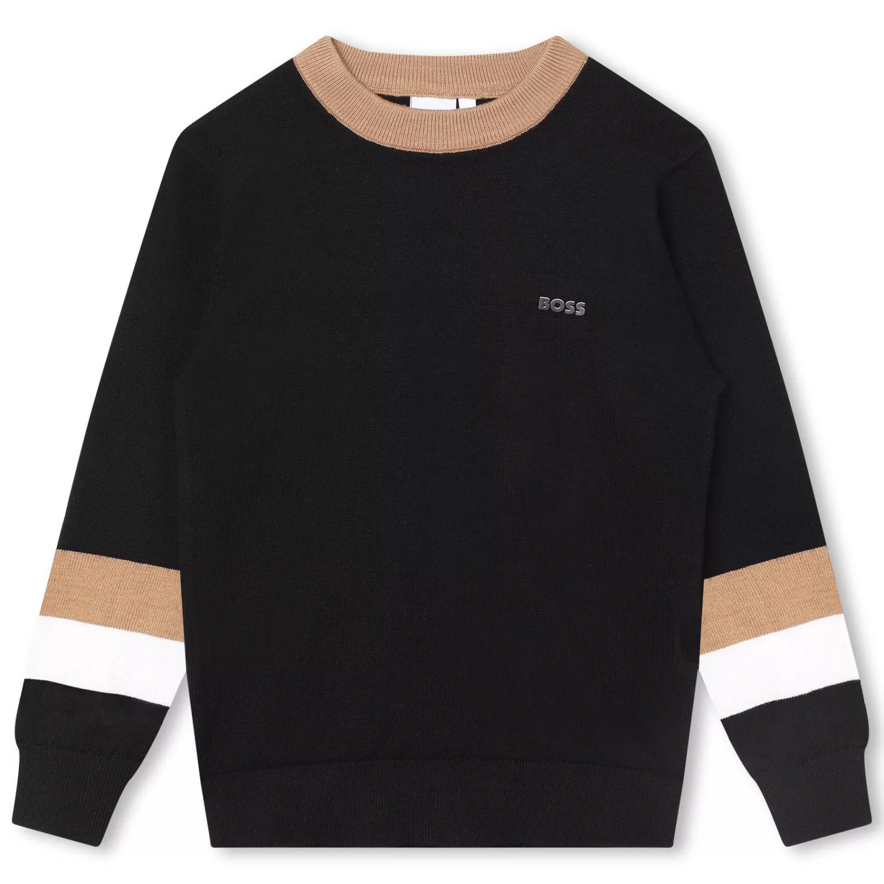 Garçon BOSS Pull En Tricot Imprime