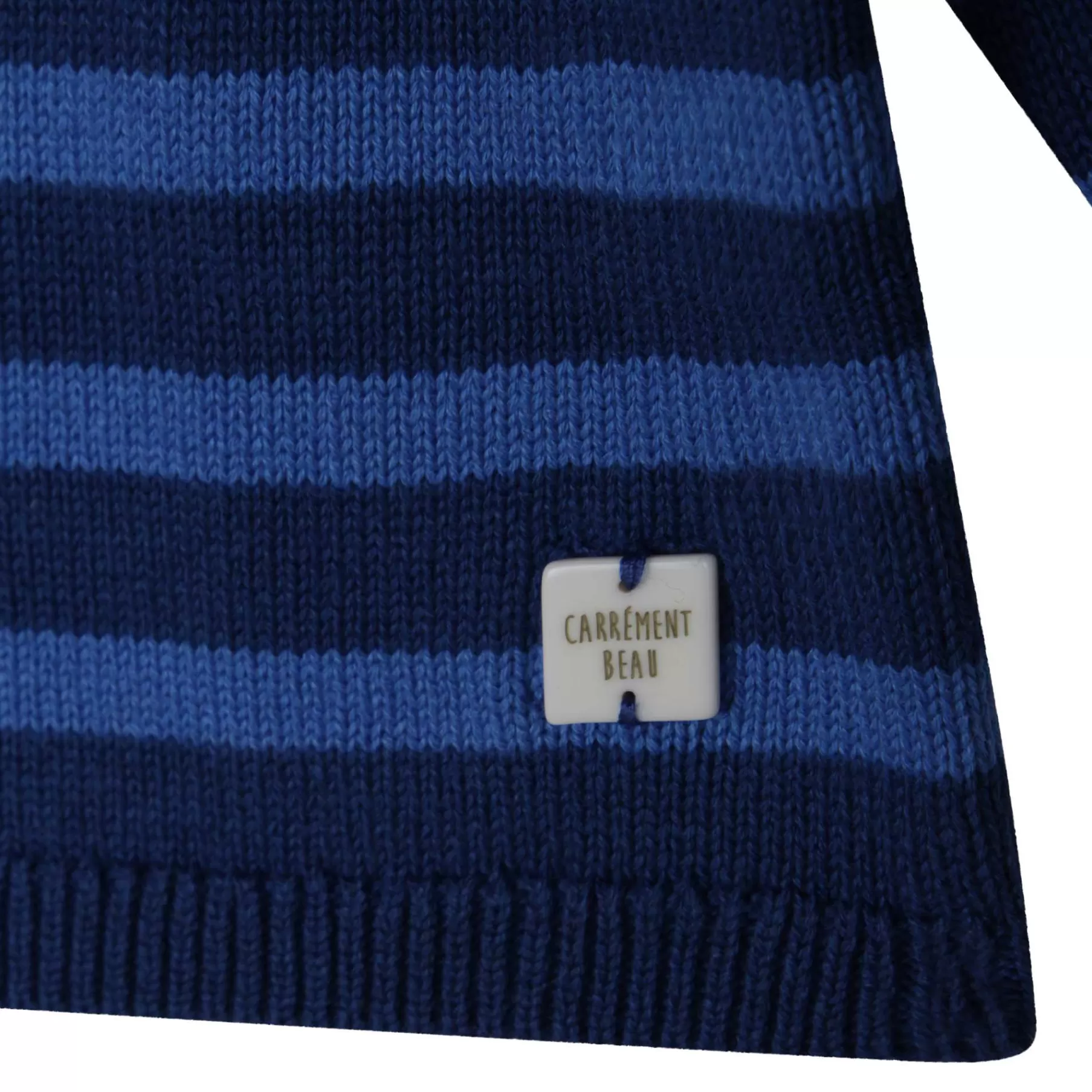 Garçon CARREMENT BEAU Pull En Tricot Raye