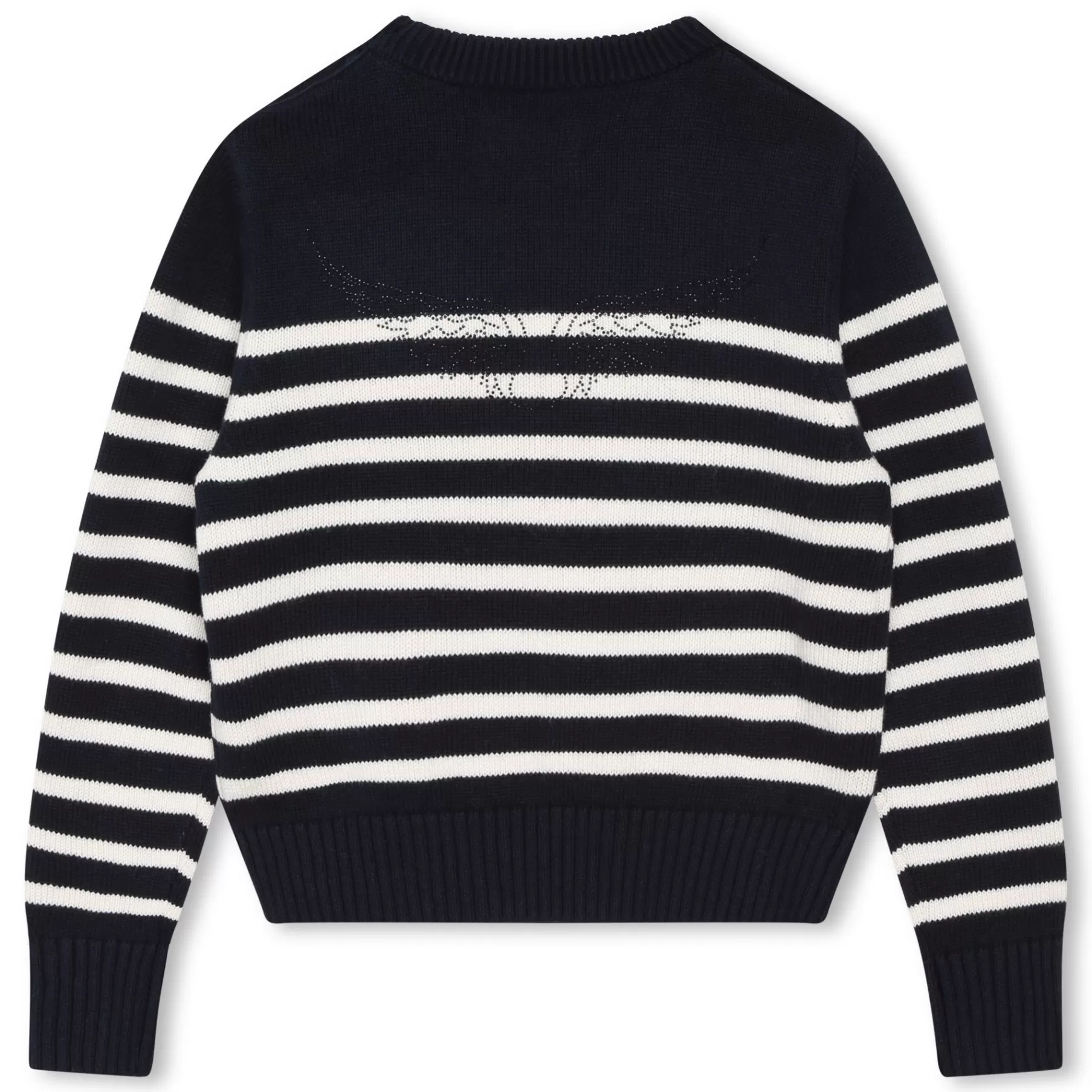 Fille ZADIG & VOLTAIRE Pull Mariniere Coton Et Laine