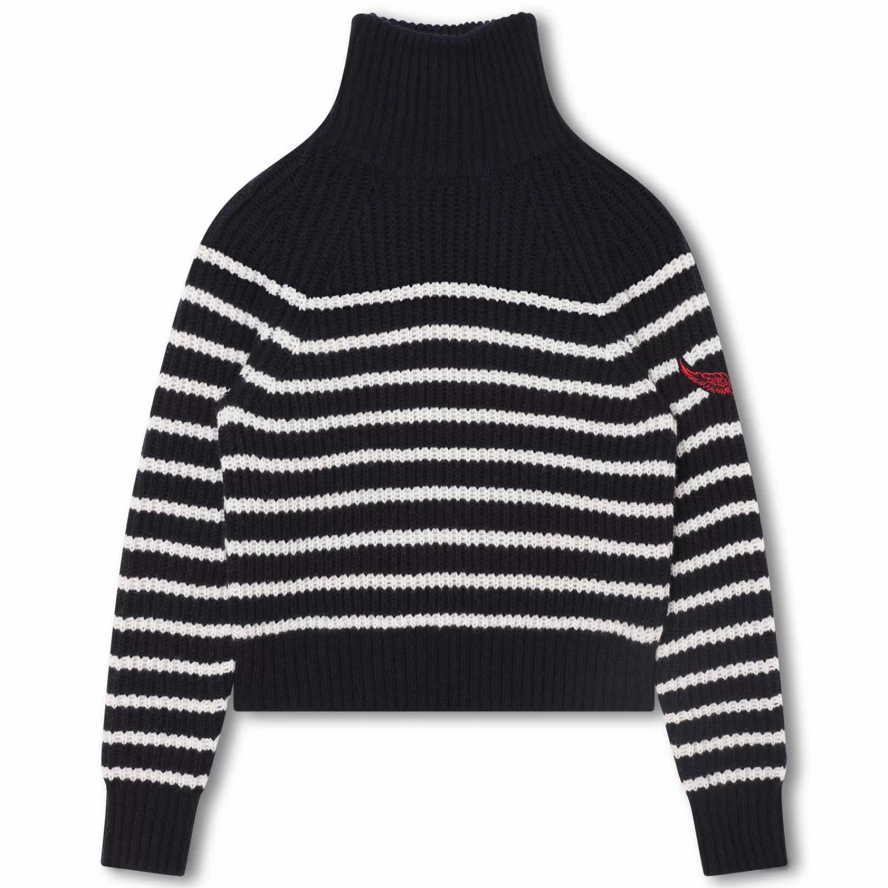 Fille ZADIG & VOLTAIRE Pull Raye En Laine Melangee