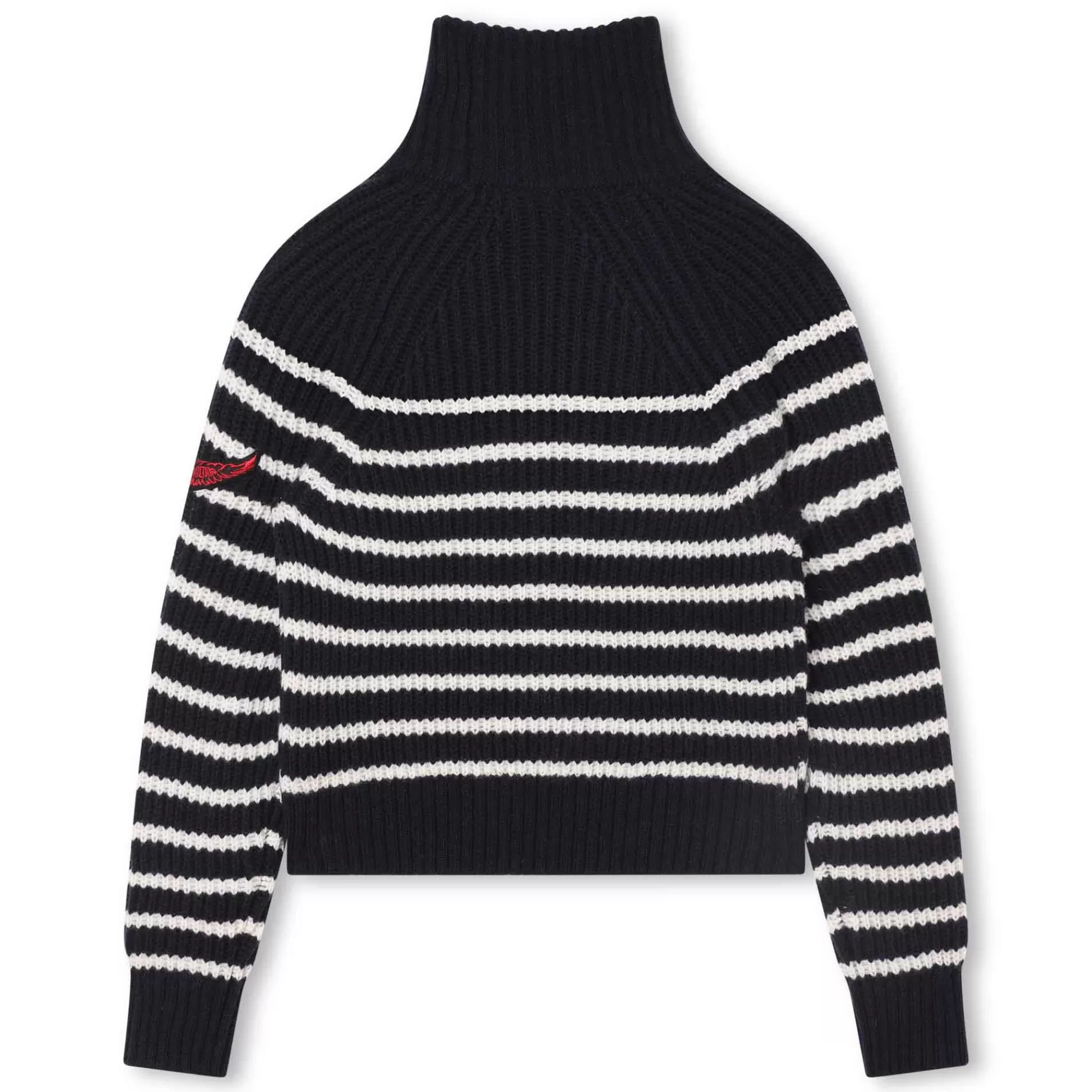 Fille ZADIG & VOLTAIRE Pull Raye En Laine Melangee