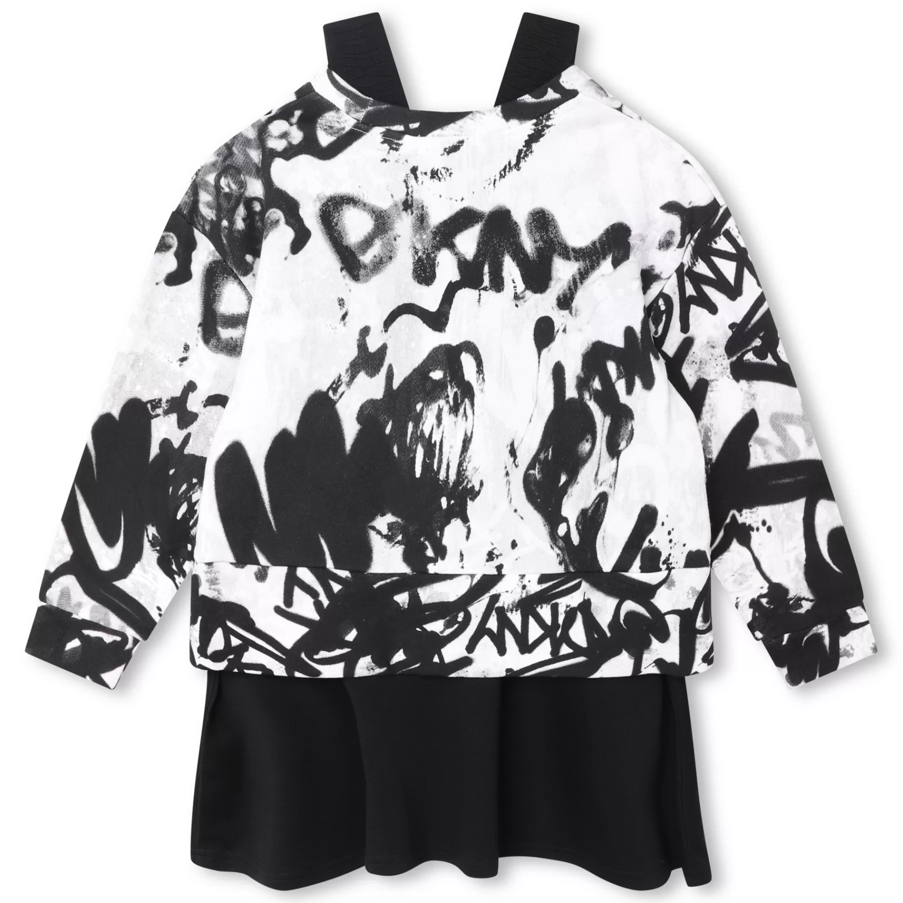 Fille DKNY Robe 2-En-1 Avec Sweat-Shirt