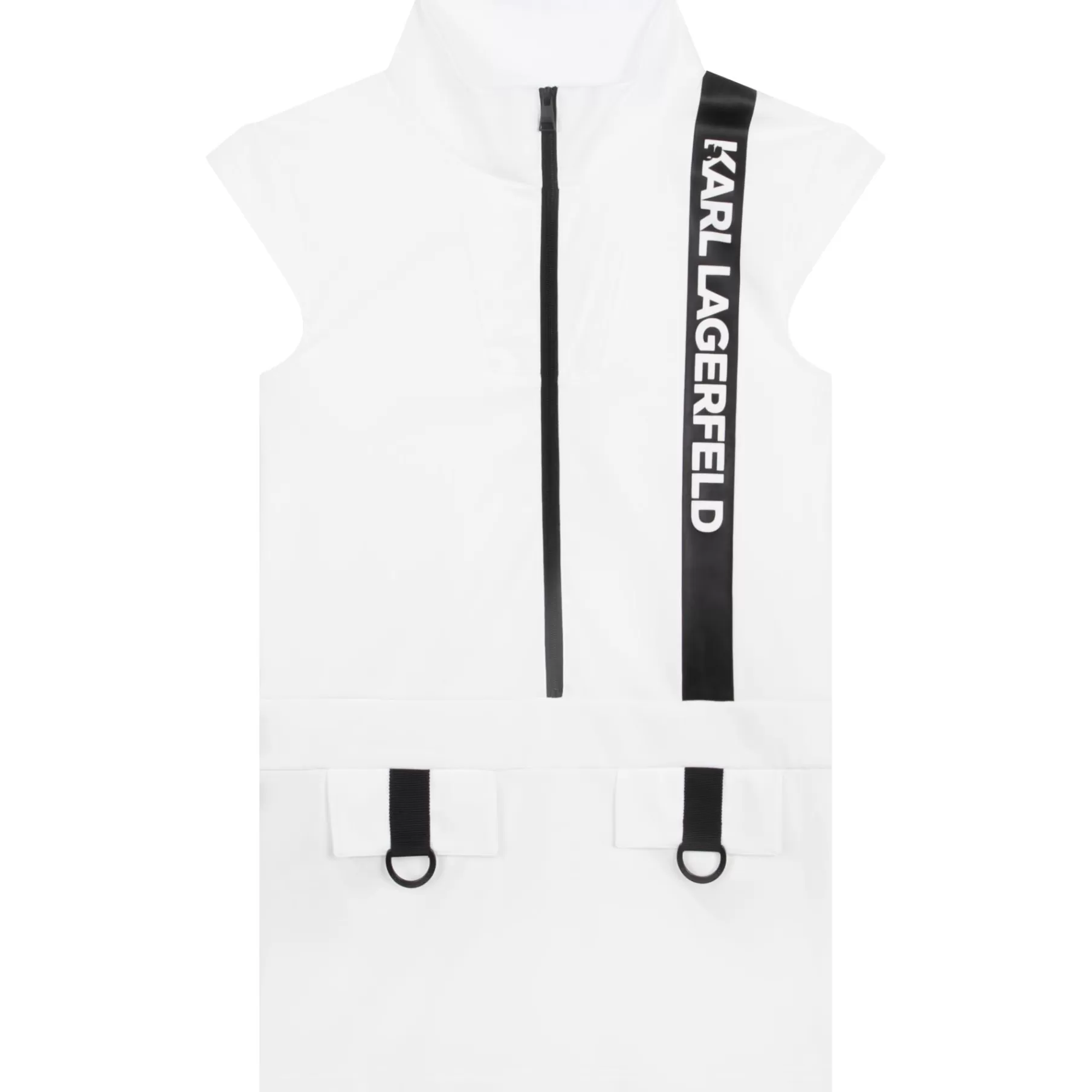 Fille KARL LAGERFELD KIDS Robe A Bande Siglee