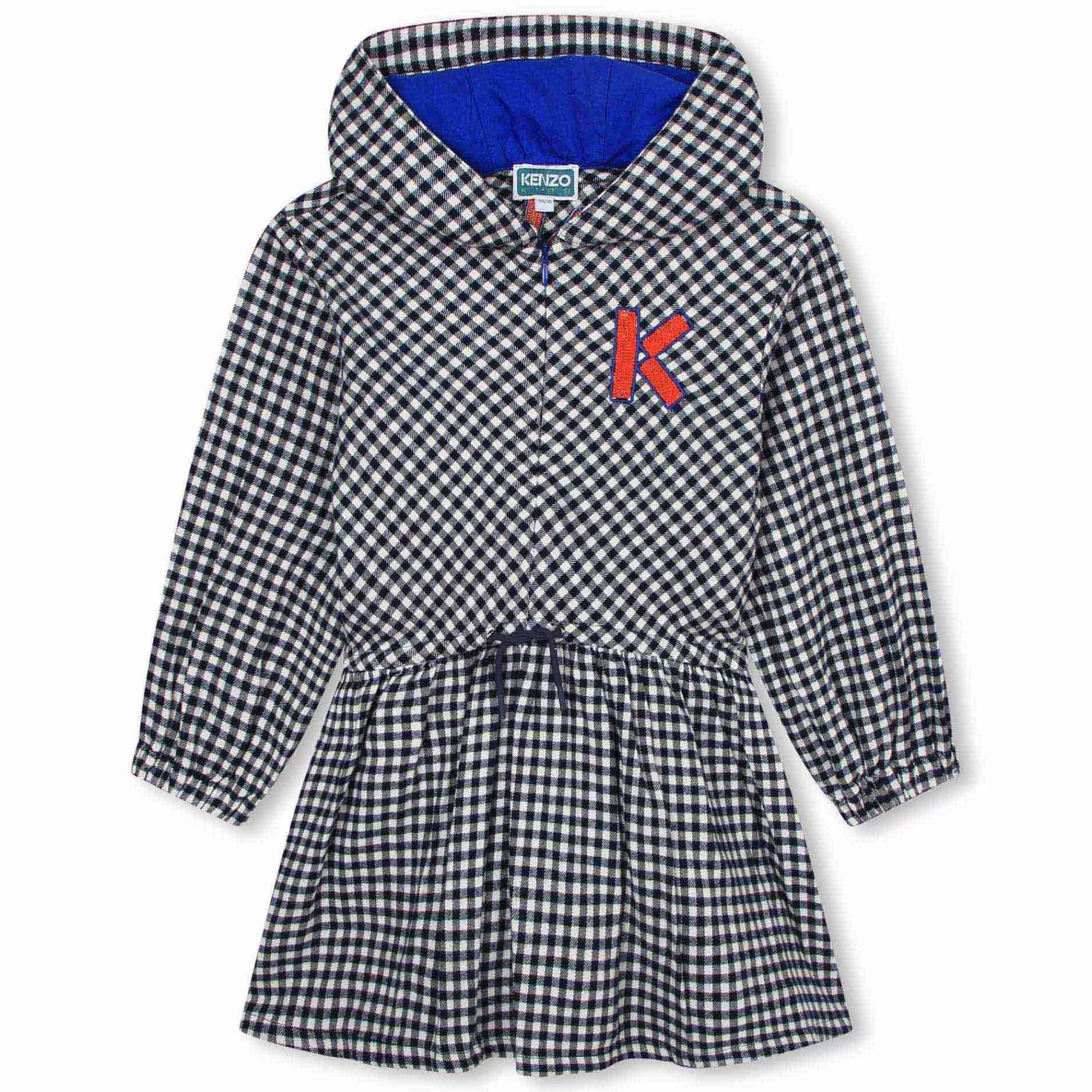 Fille KENZO KIDS Robe A Capuche En Flanelle