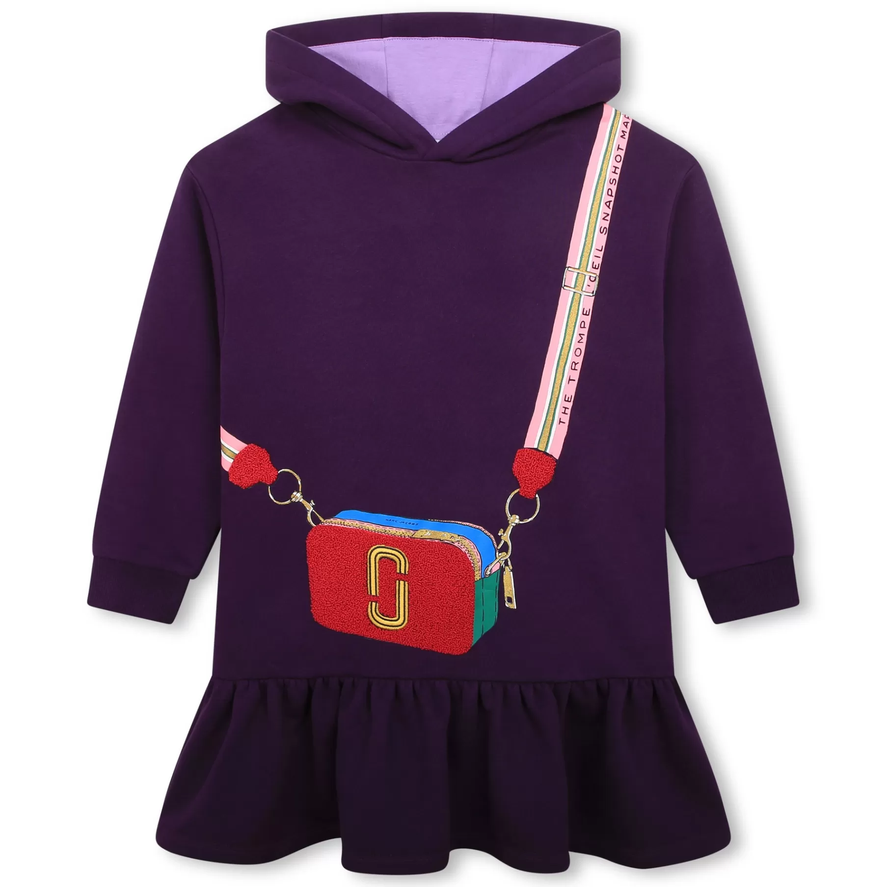Fille MARC JACOBS Robe A Capuche En Molleton