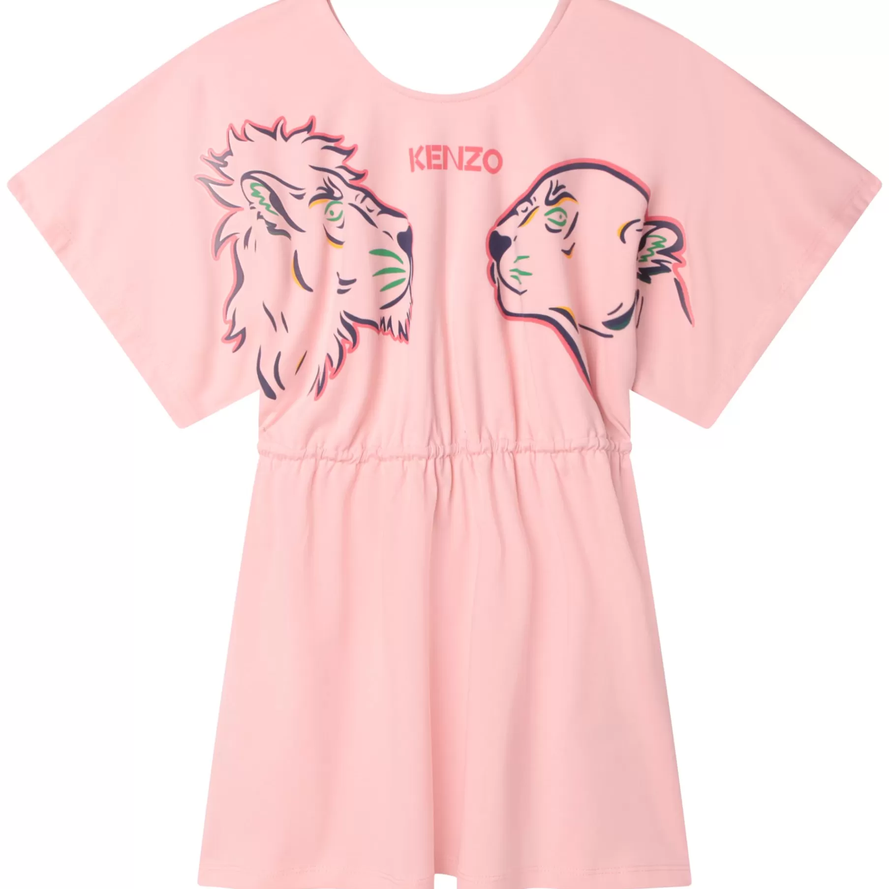 Fille KENZO KIDS Robe A Manches Courtes Coton