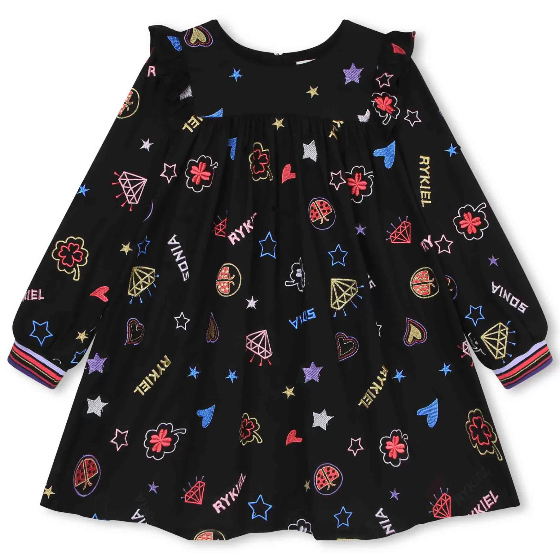 Fille SONIA RYKIEL Robe A Manches Longues