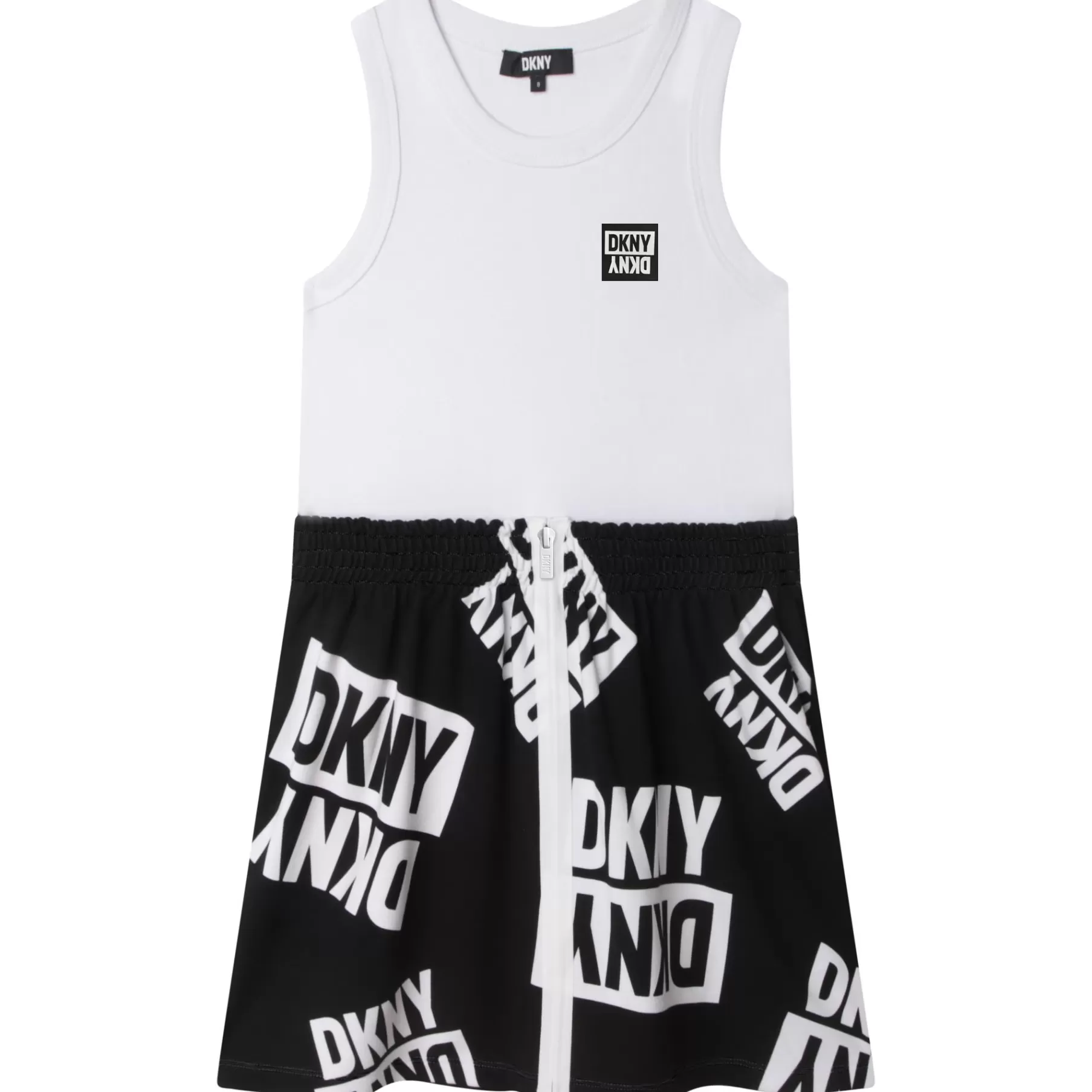 Fille DKNY Robe Bicolore Sans Manche