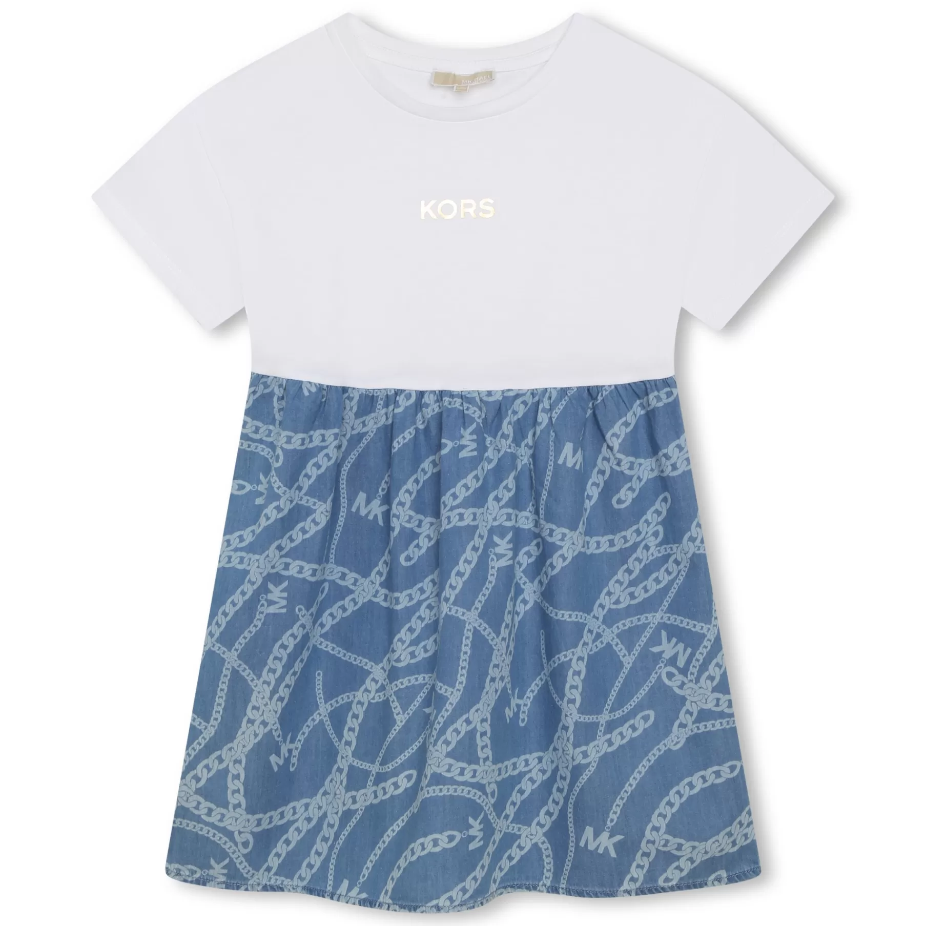 Fille MICHAEL KORS Robe Bimatiere Et Bicolore