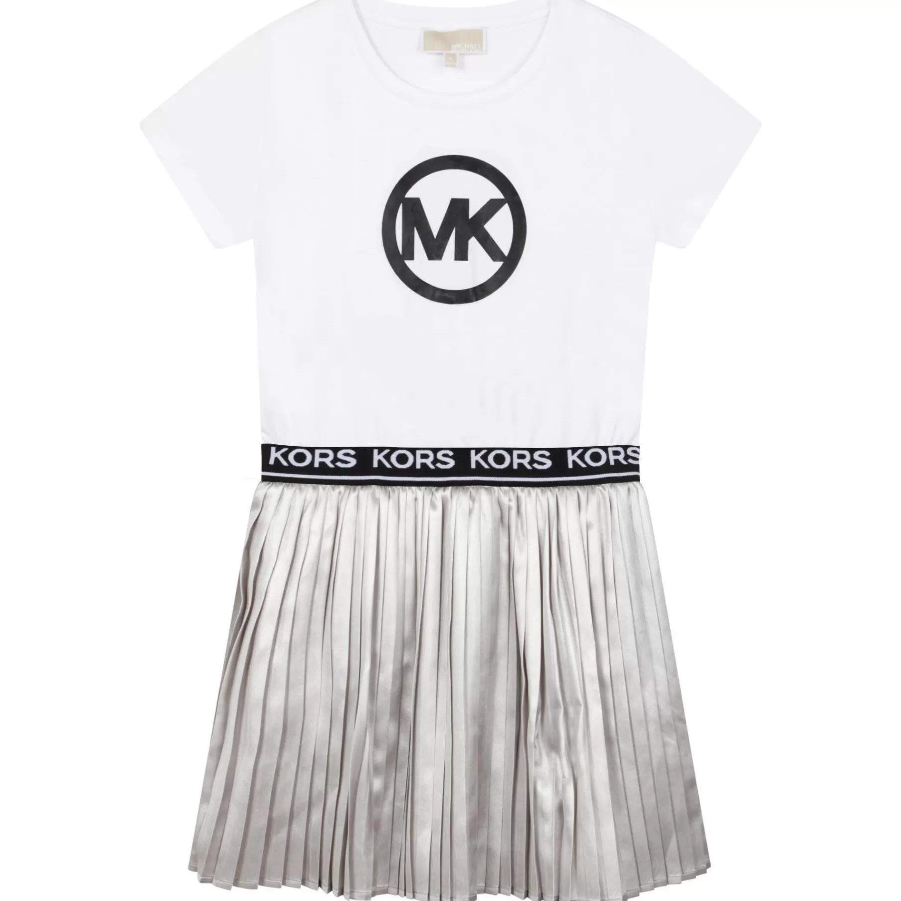Fille MICHAEL KORS Robe Bimatiere Jupe Plissee