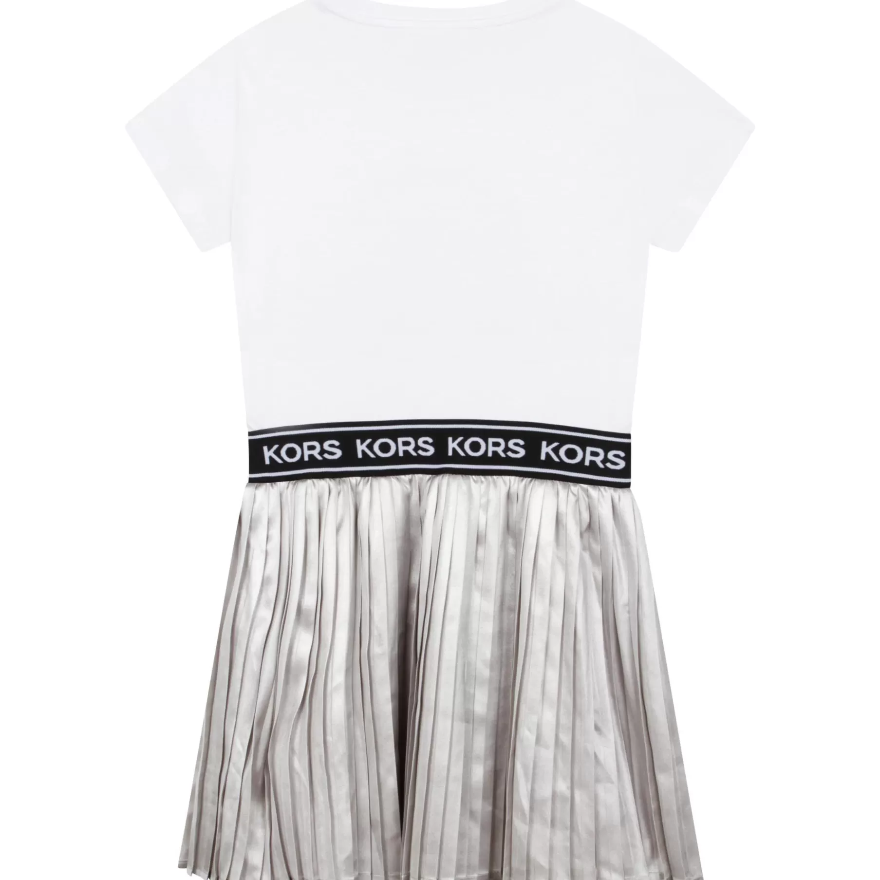 Fille MICHAEL KORS Robe Bimatiere Jupe Plissee