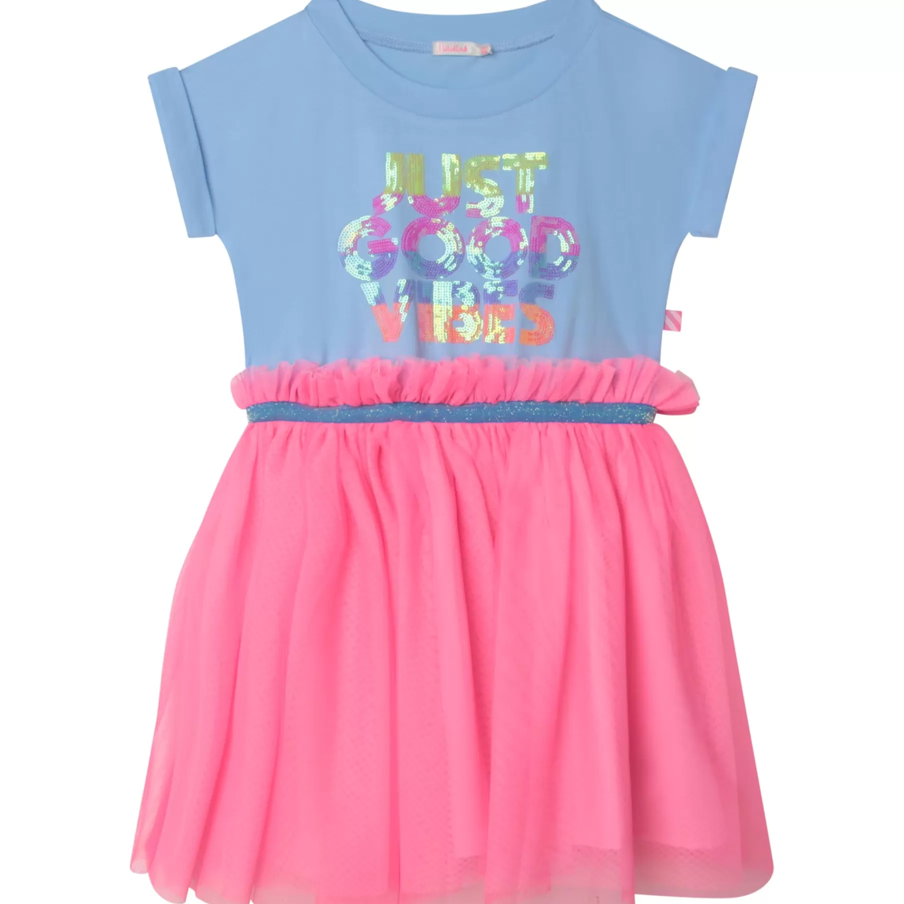 Fille BILLIEBLUSH Robe Bimatiere Manches Courtes
