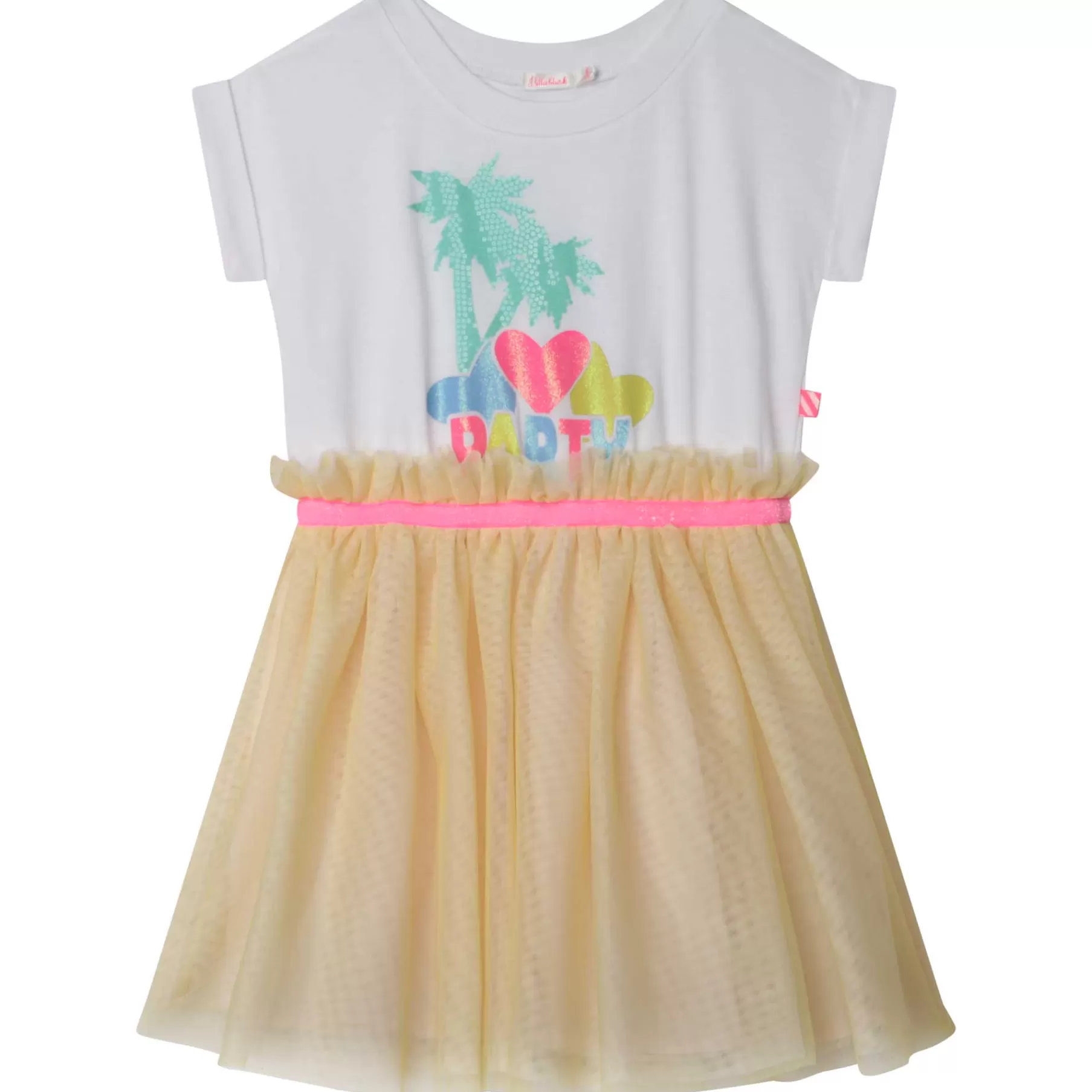 Fille BILLIEBLUSH Robe Bimatiere Manches Courtes