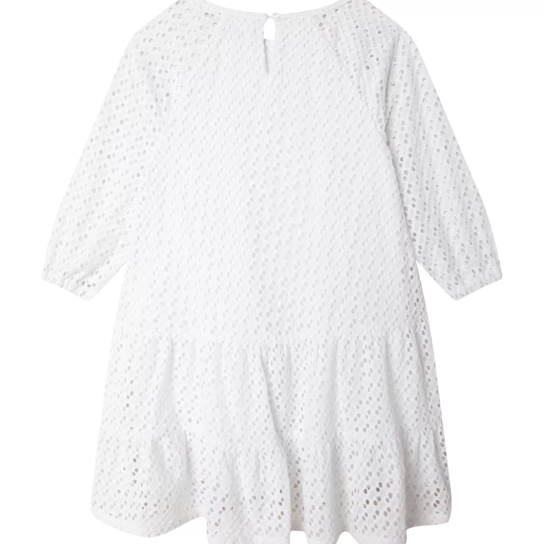 Fille BOSS Robe Broderie Anglaise Coton