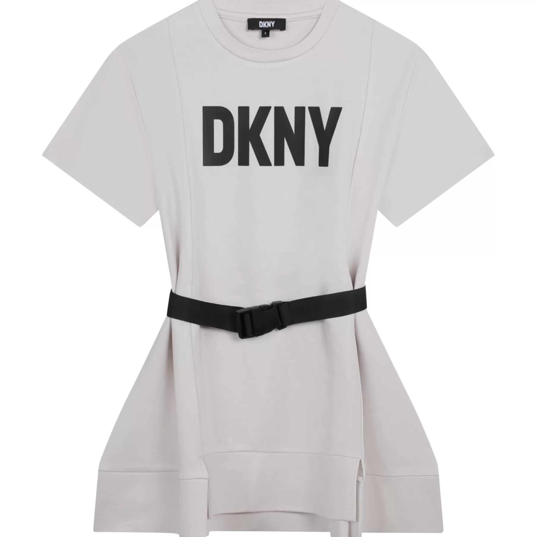 Fille DKNY Robe Ceinturee Manches Courtes