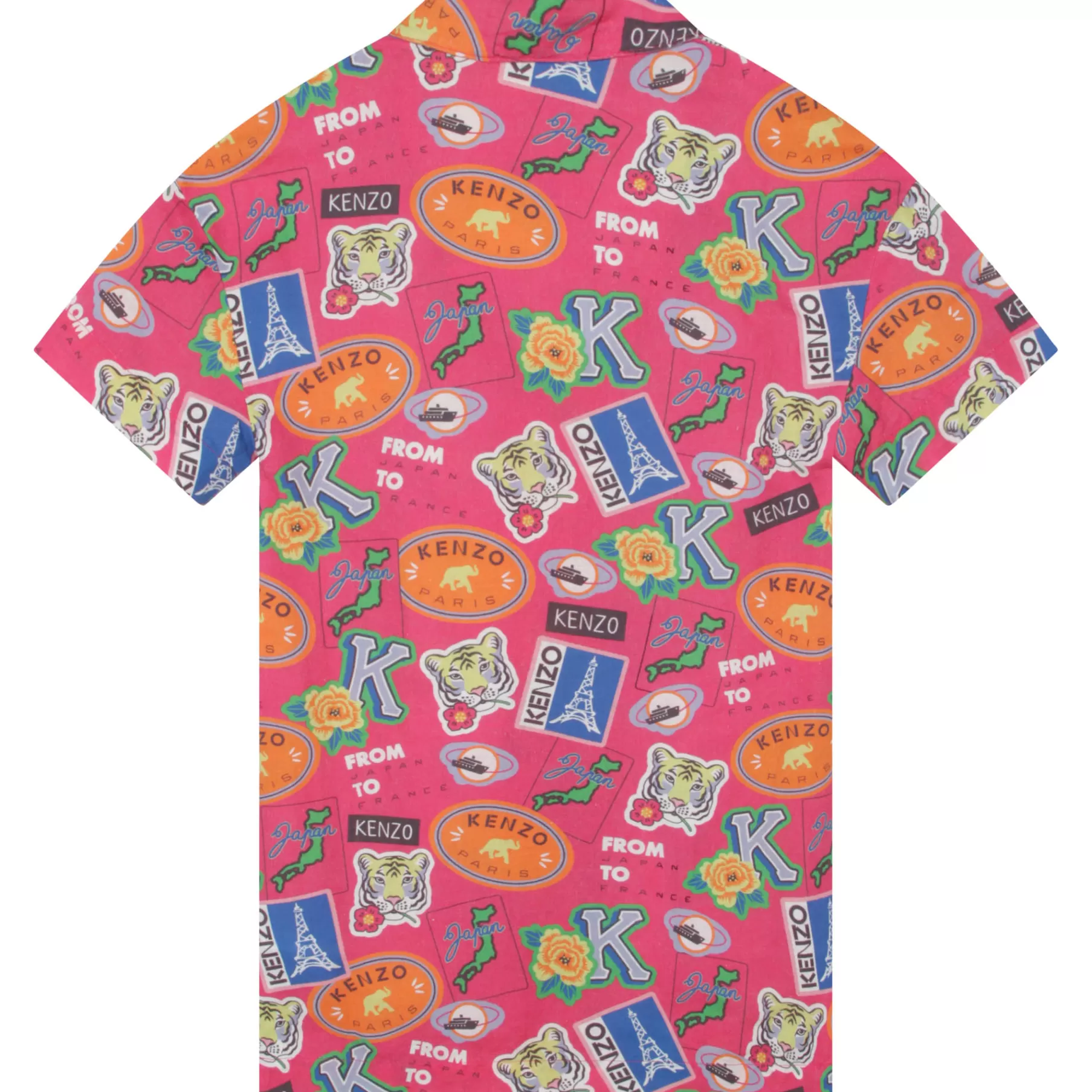 Fille KENZO KIDS Robe Chemise En Coton Et Lin