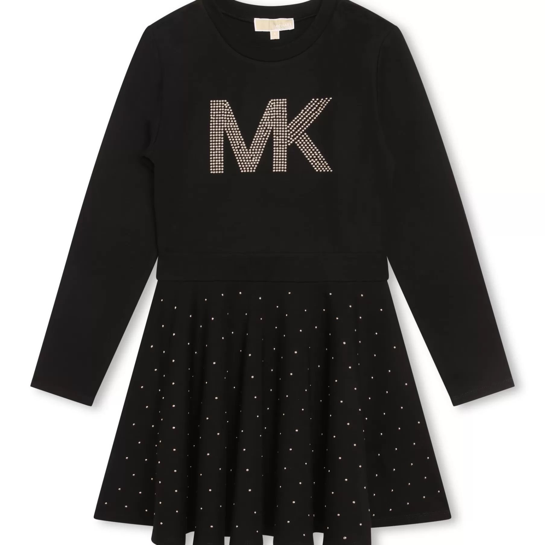 Fille MICHAEL KORS Robe Cloutee A Manches Longues