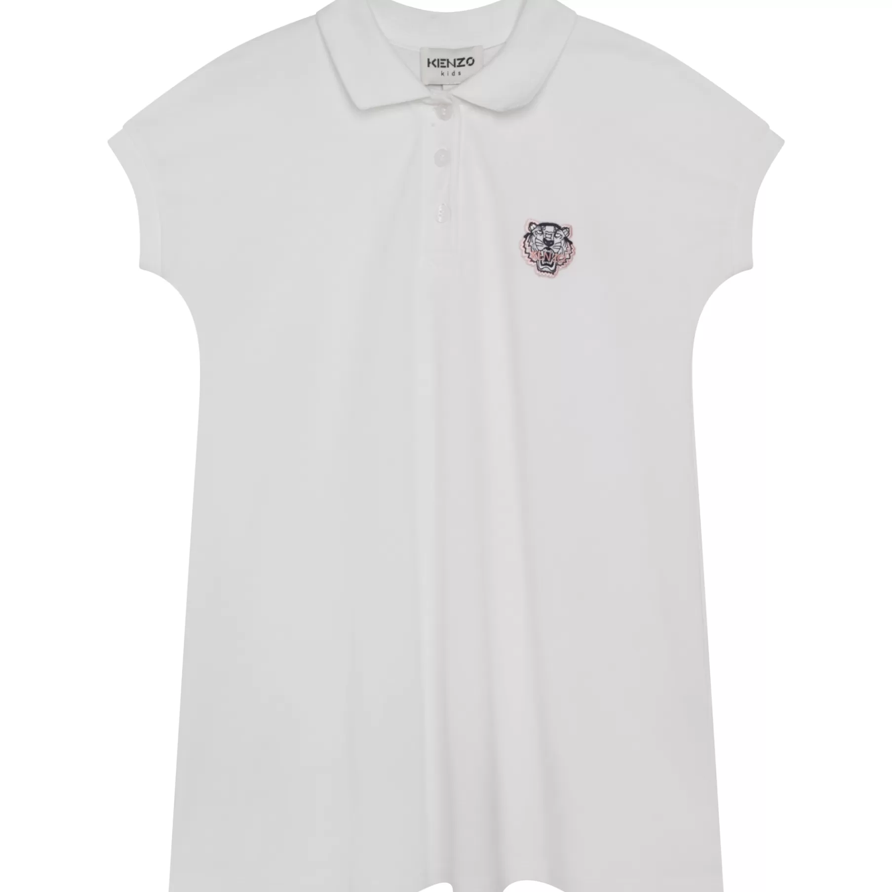 Fille KENZO KIDS Robe Col Polo Avec Badge