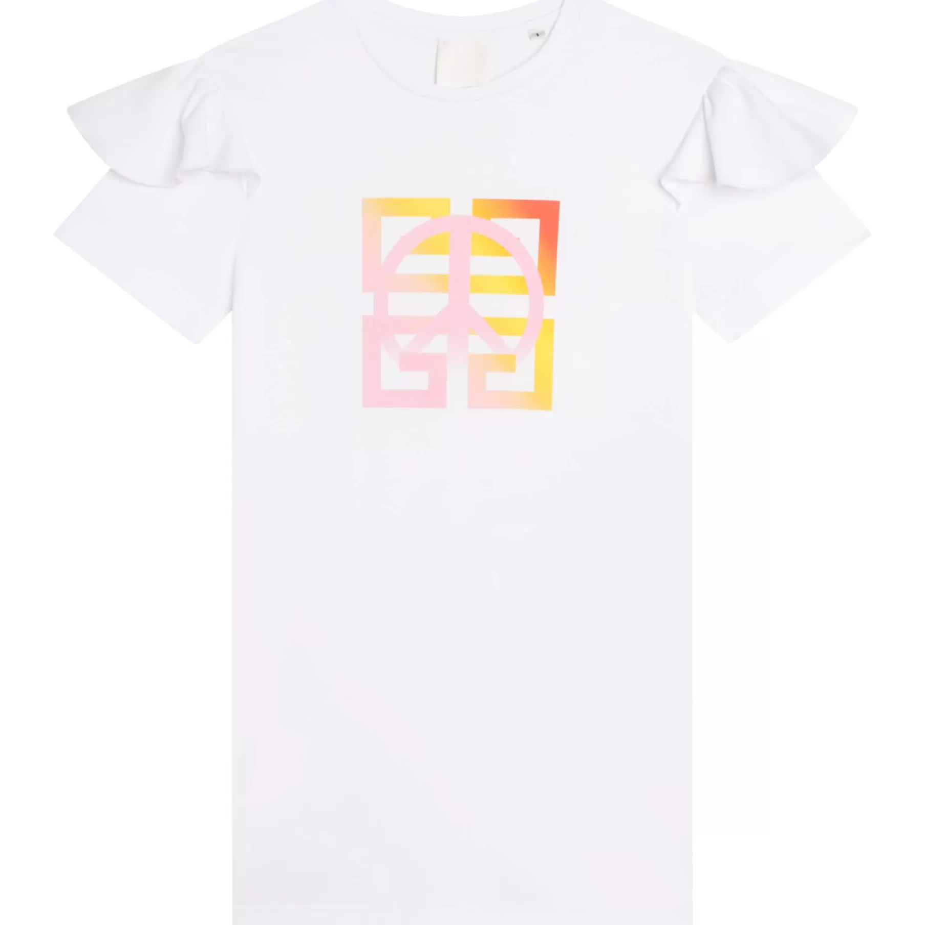Fille GIVENCHY Robe Coton A Manches Courtes