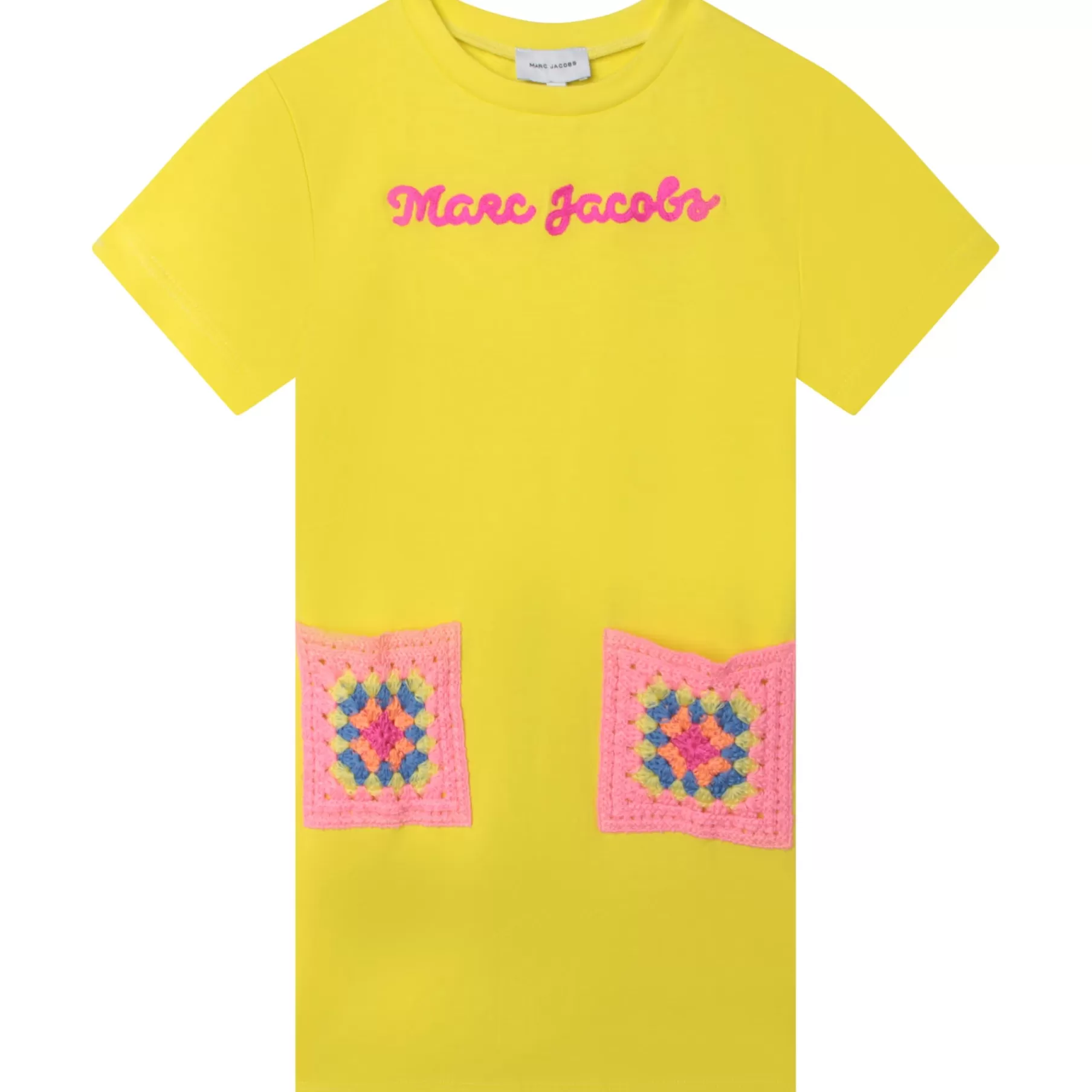 Fille MARC JACOBS Robe Coton Poches Au Crochet