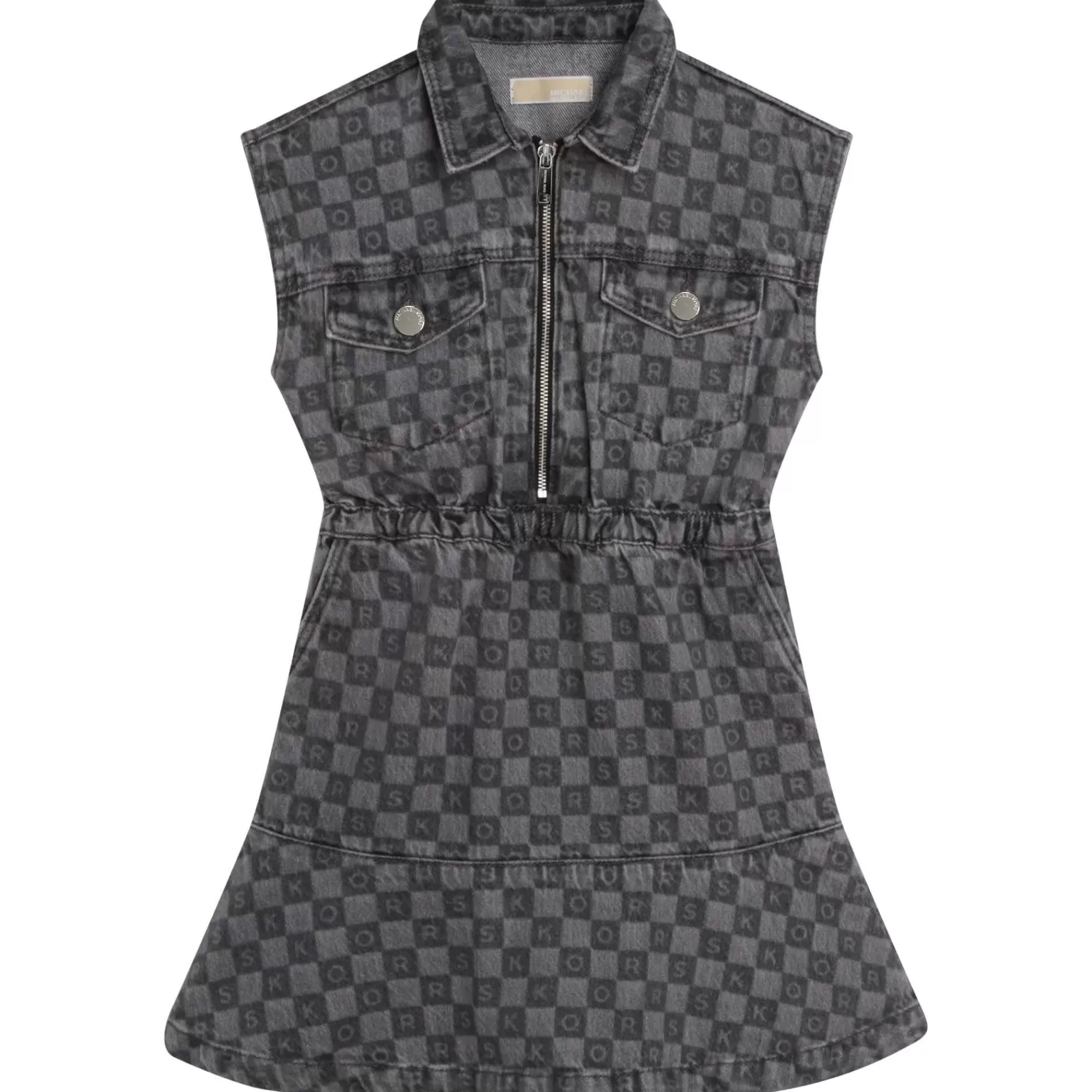 Fille MICHAEL KORS Robe Damier Taille Elastiquee