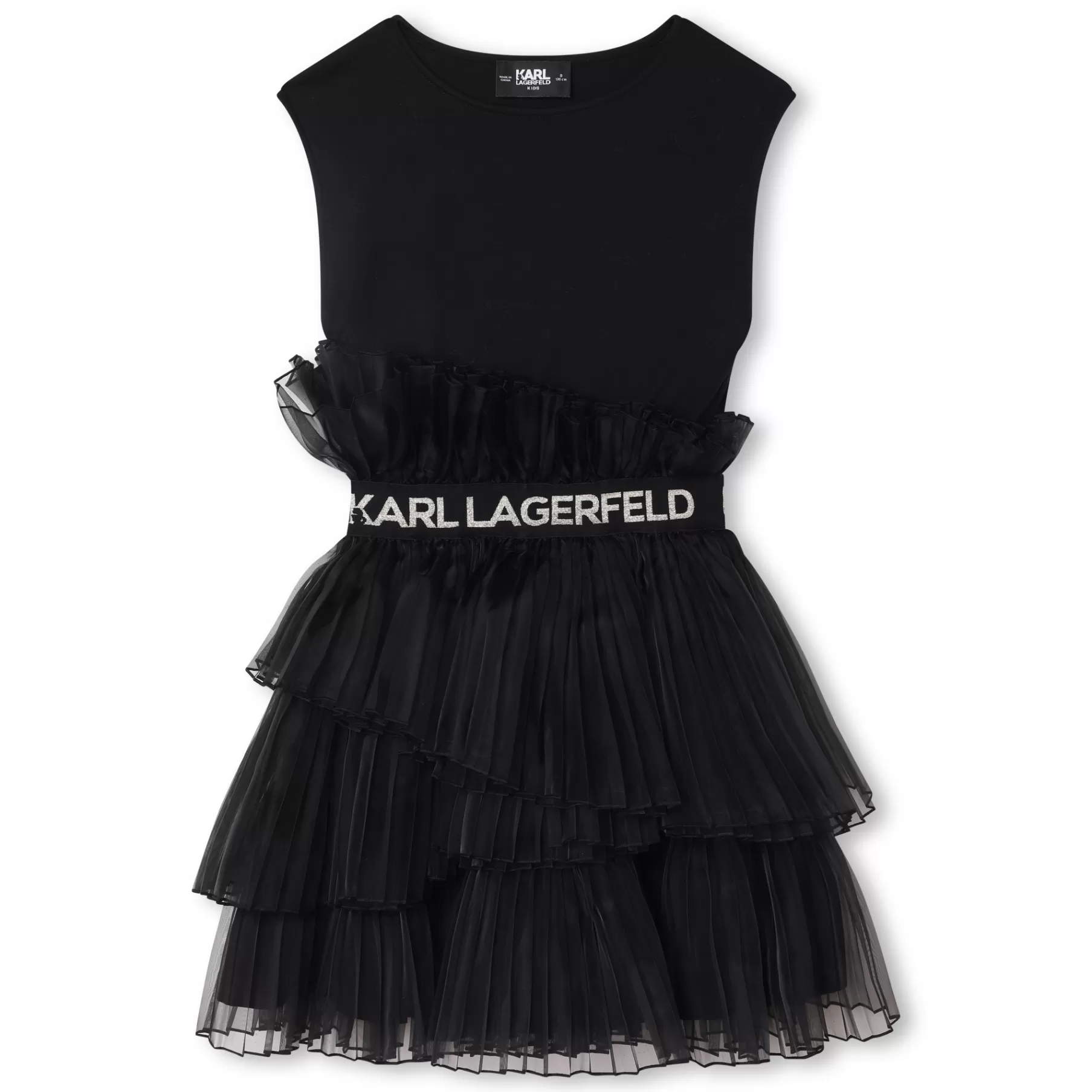 Fille KARL LAGERFELD KIDS Robe De Ceremonie A Volants