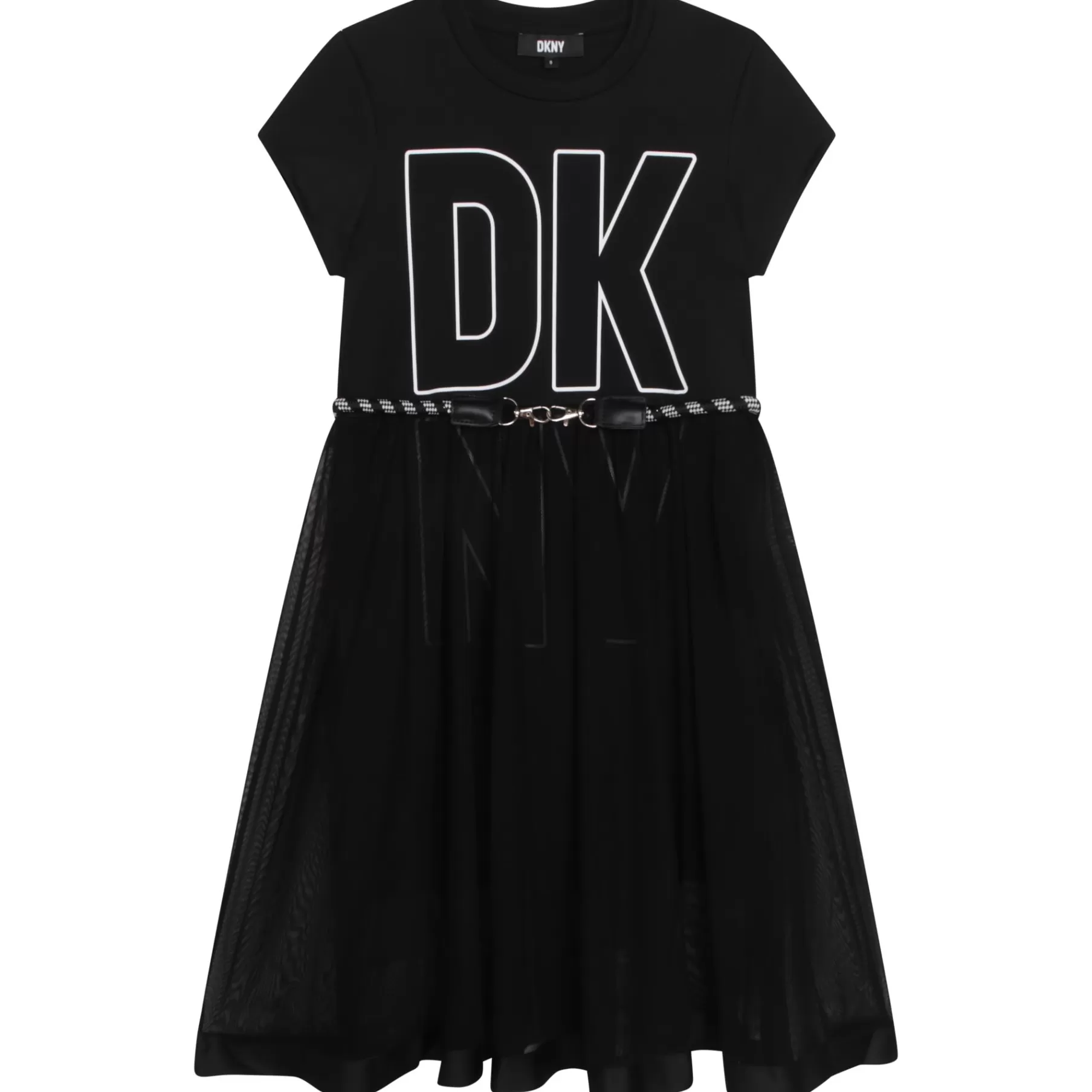 Fille DKNY Robe De Ceremonie Ceinturee