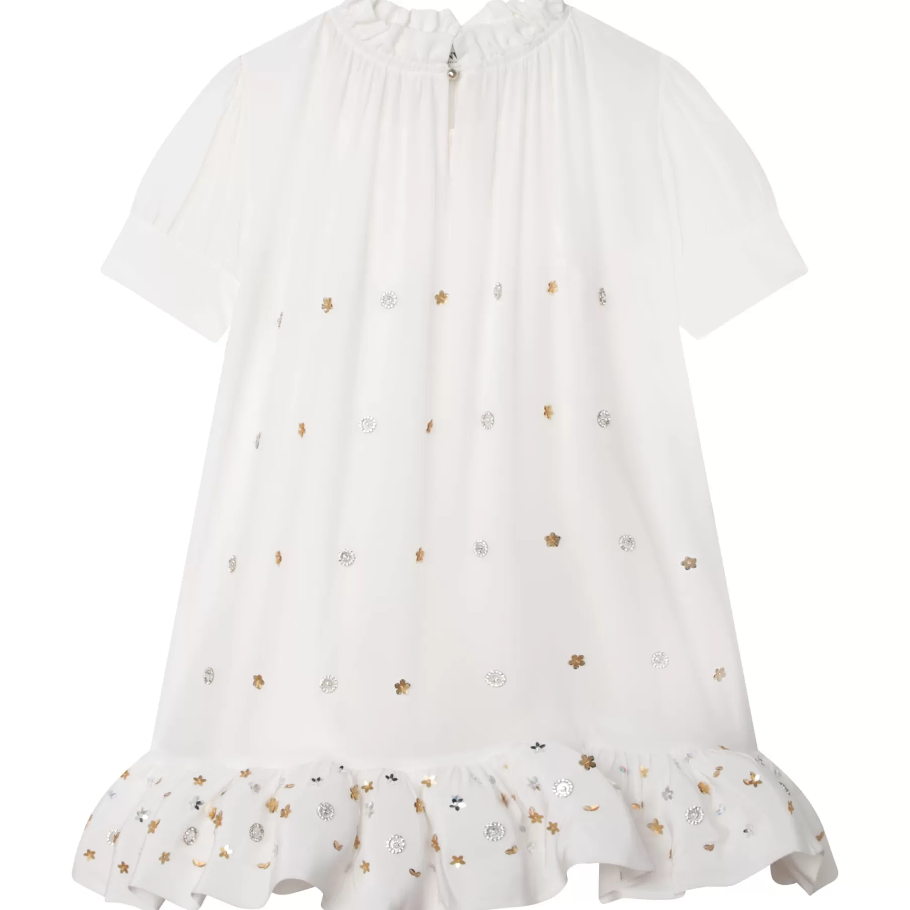 Fille LANVIN Robe De Ceremonie En Crepe