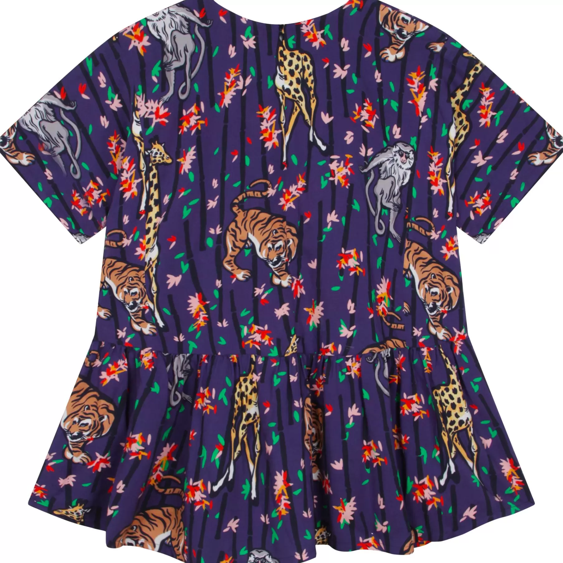 Fille KENZO KIDS Robe Doublee A Manches Courtes