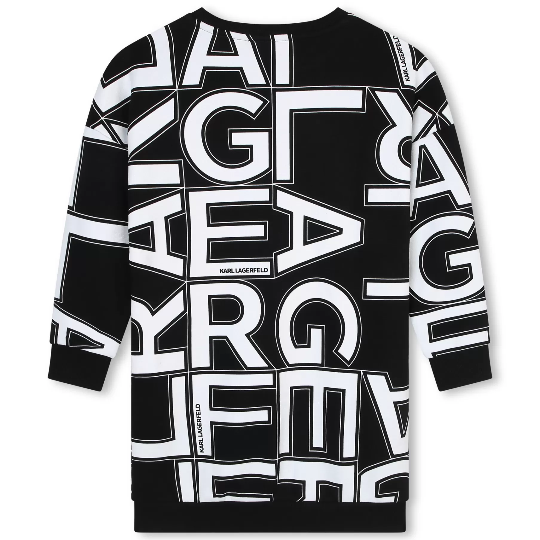 Fille KARL LAGERFELD KIDS Robe Droite A Manches Longues