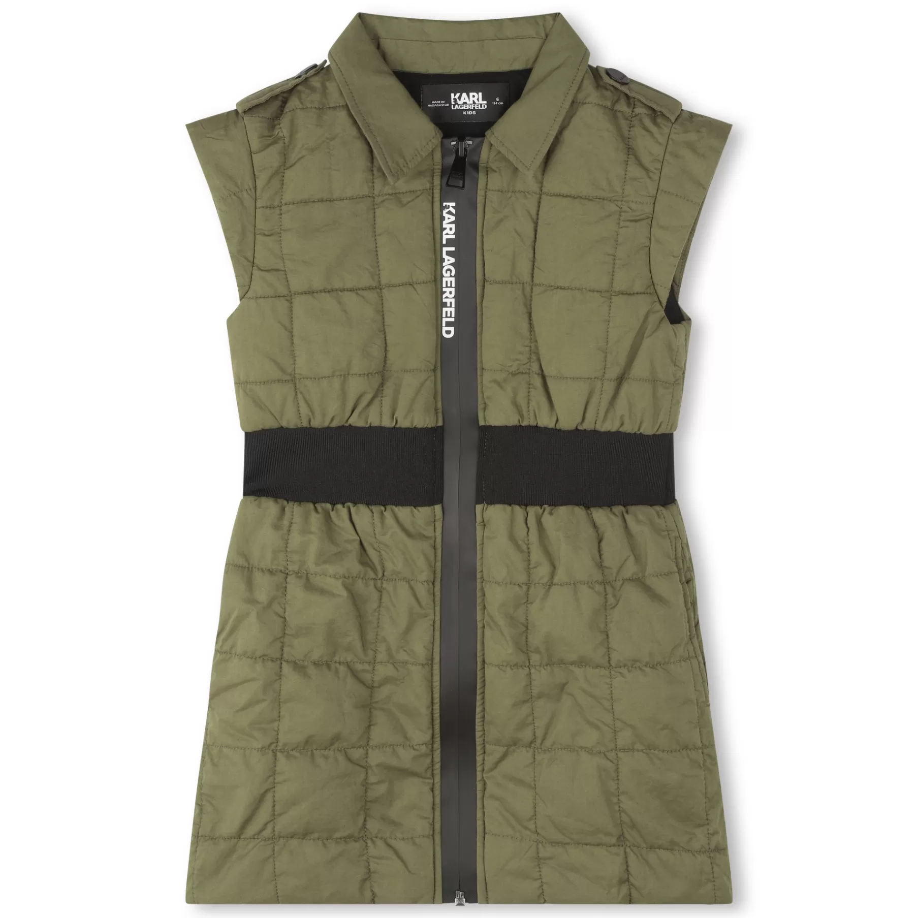 Fille KARL LAGERFELD KIDS Robe Droite Courte Zippee