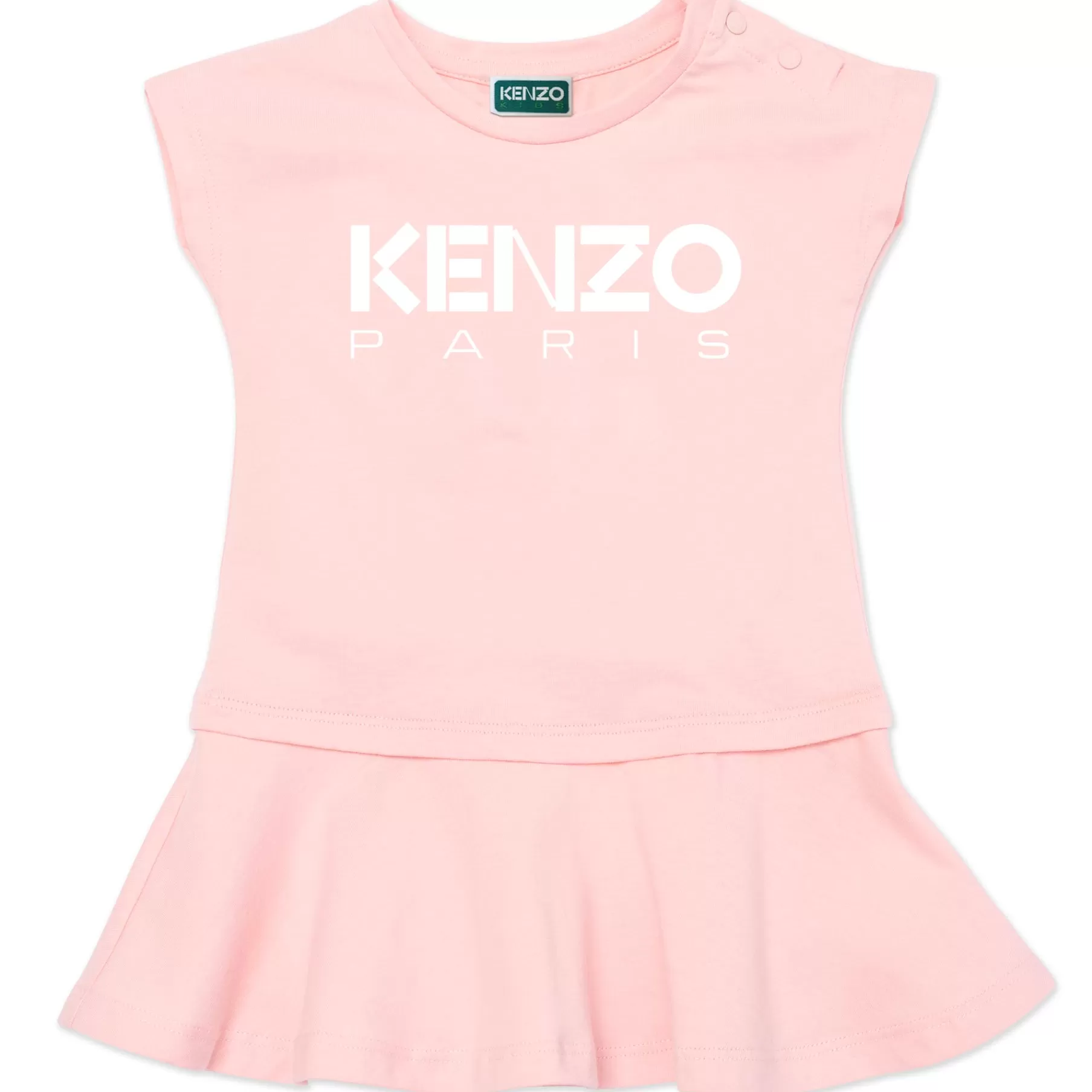 Fille KENZO KIDS Robe Effet 2 En 1 Avec Imprime