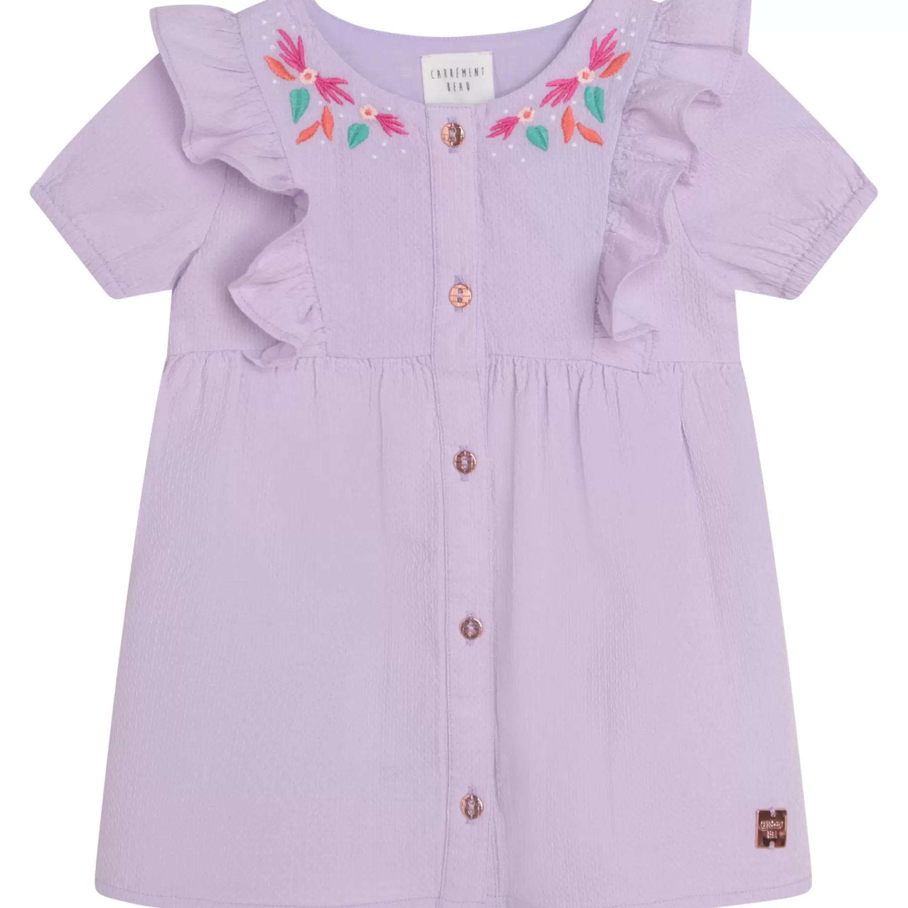 Fille CARREMENT BEAU Robe En Coton Fantaisie
