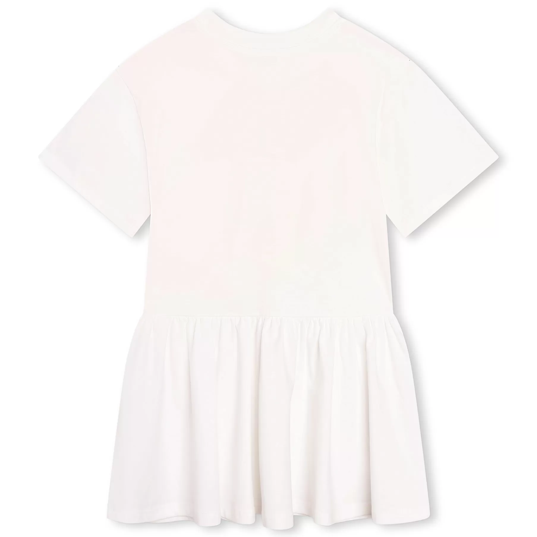 Fille KENZO KIDS Robe En Coton Imprime Fleur