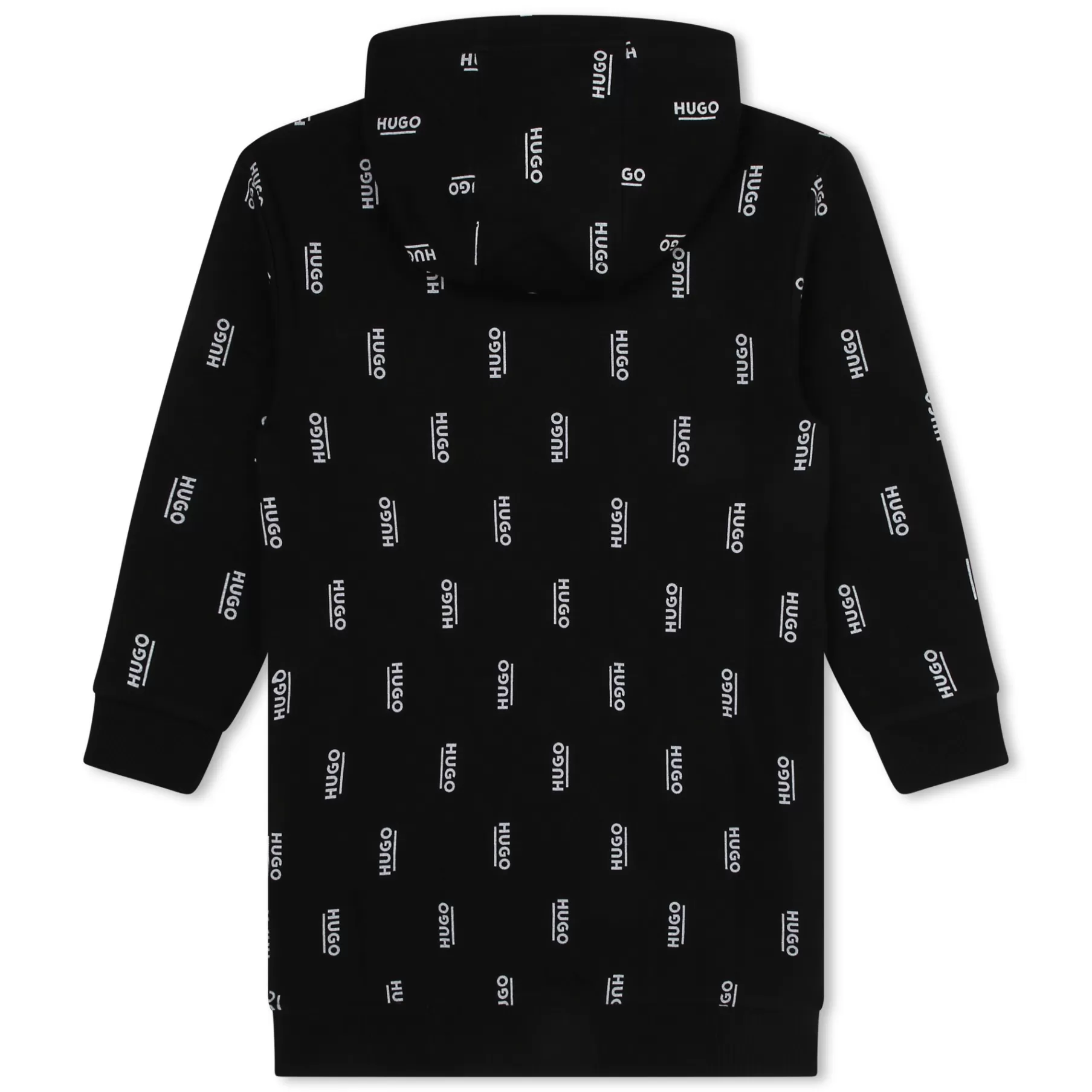Fille HUGO Robe En Coton Majoritaire