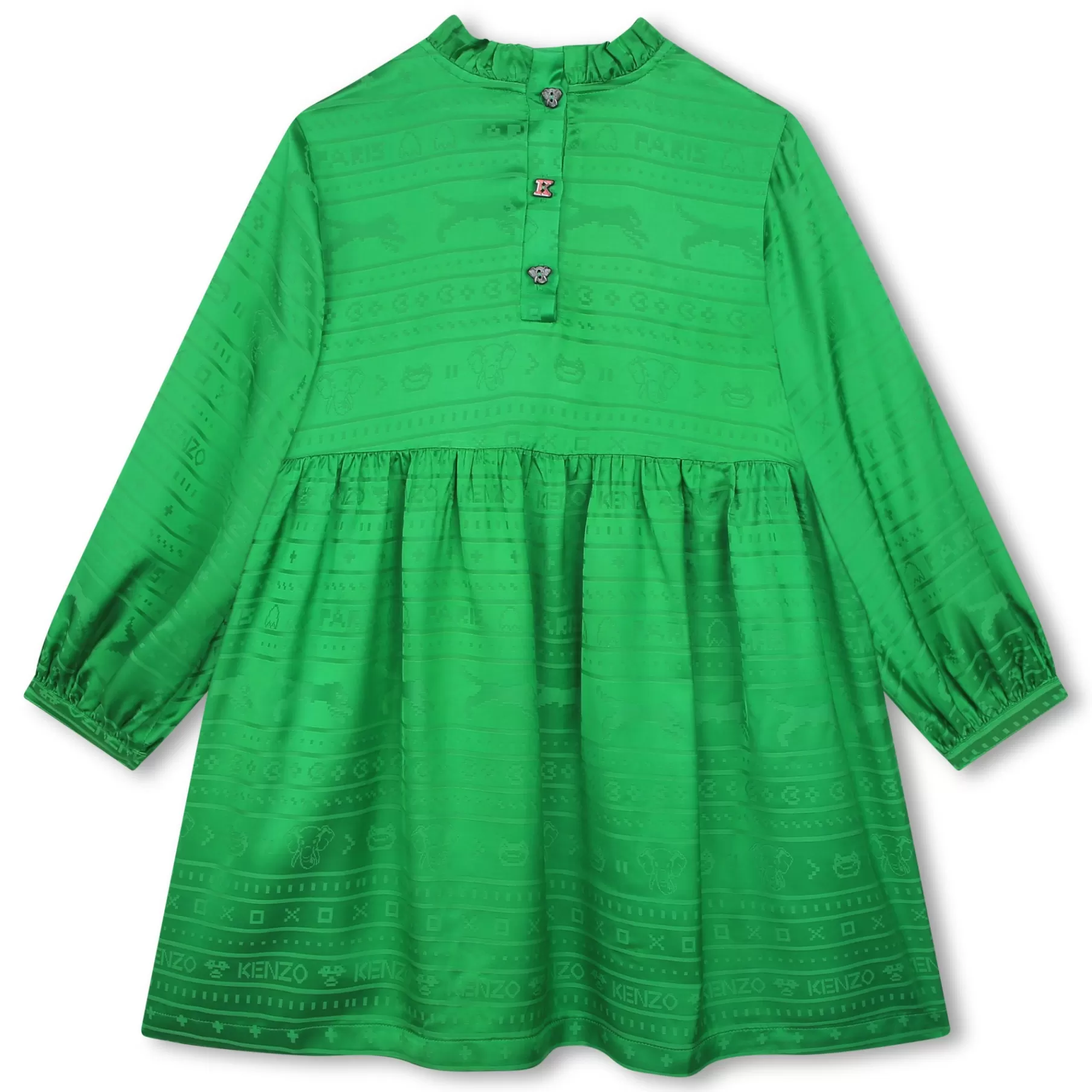 Fille KENZO KIDS Robe En Jacquard Tisse