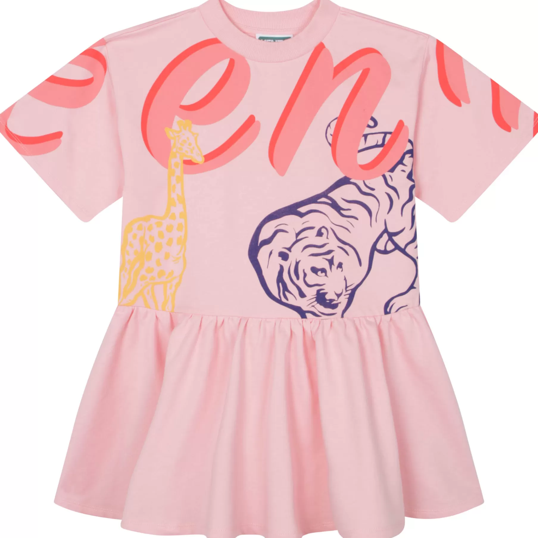 Fille KENZO KIDS Robe En Molleton Leger Coton