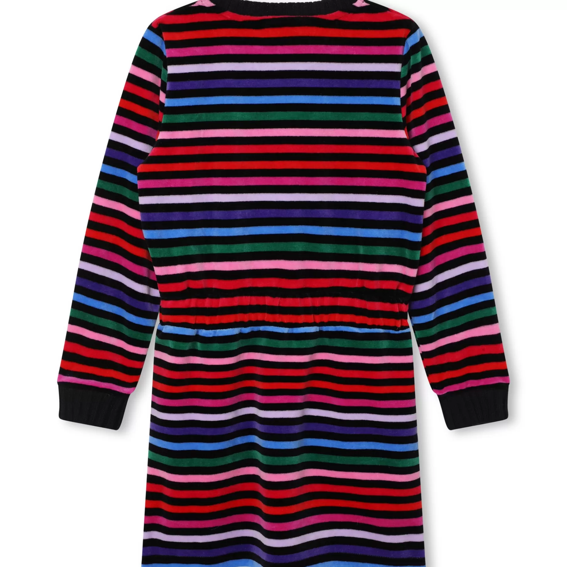 Fille SONIA RYKIEL Robe En Velours A Rayures