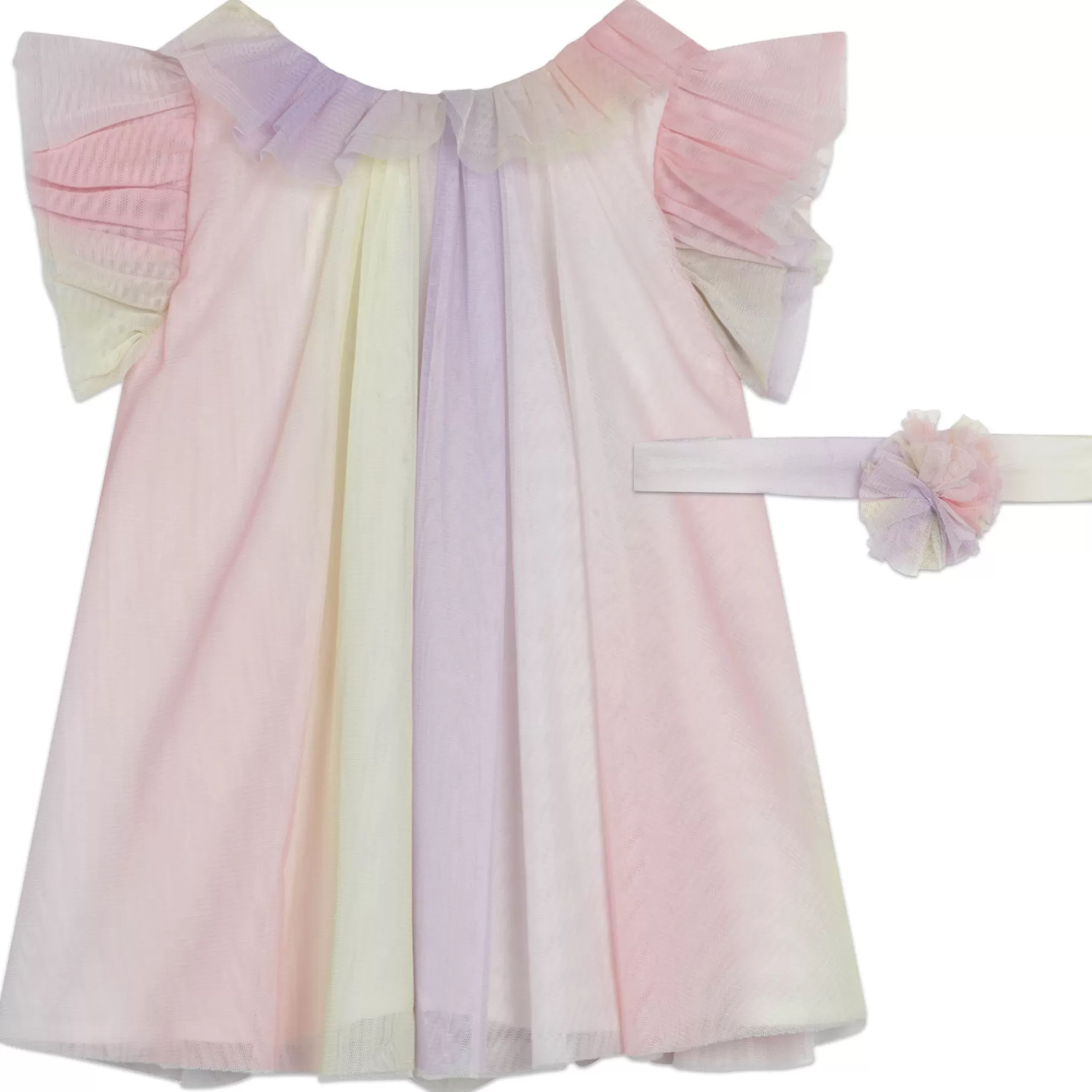 Fille CARREMENT BEAU Robe Et Bandeau De Ceremonie